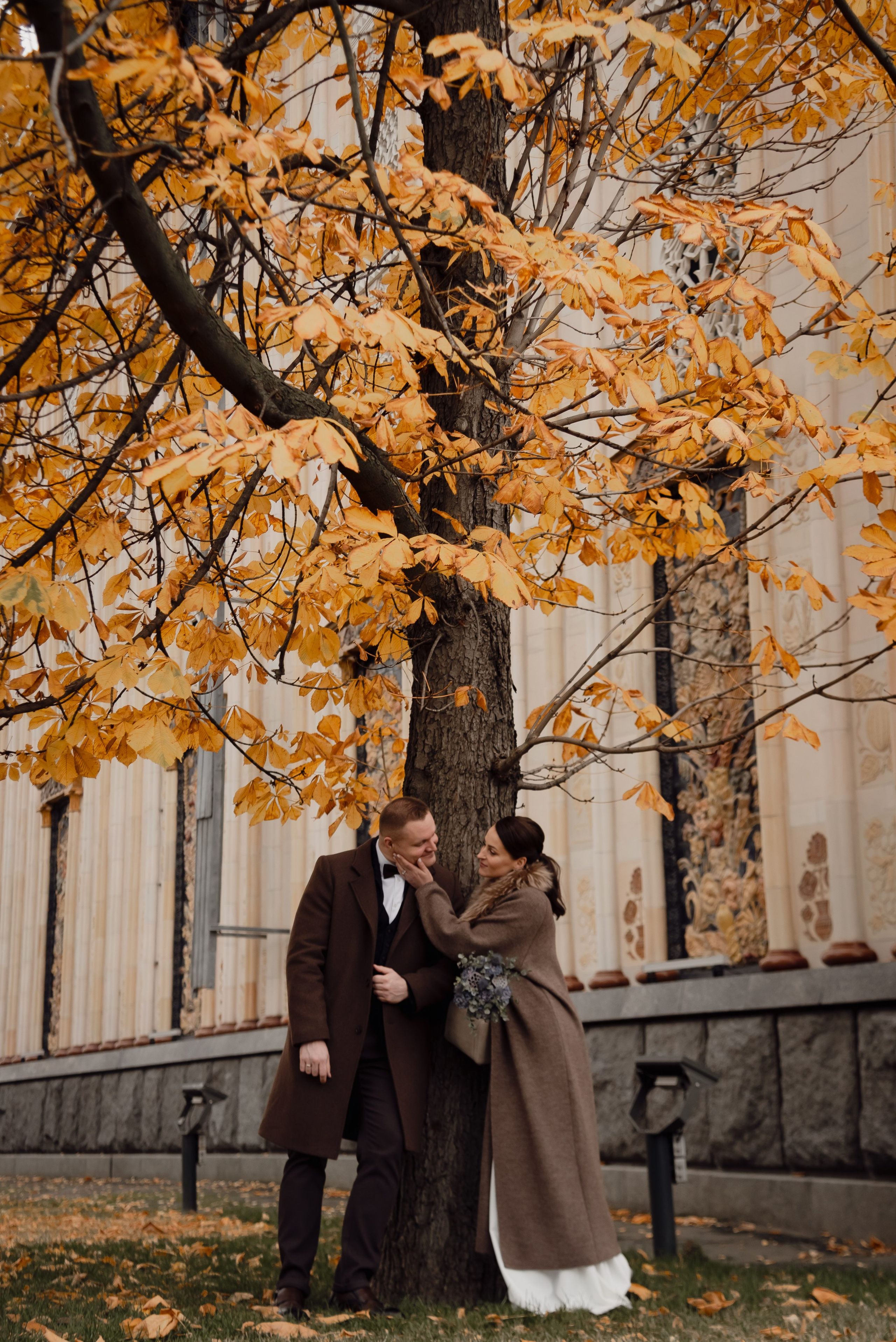 Осенняя прогулка ВДНХ. Свадебный и семейный фотограф в Москве Анна Сдобнова