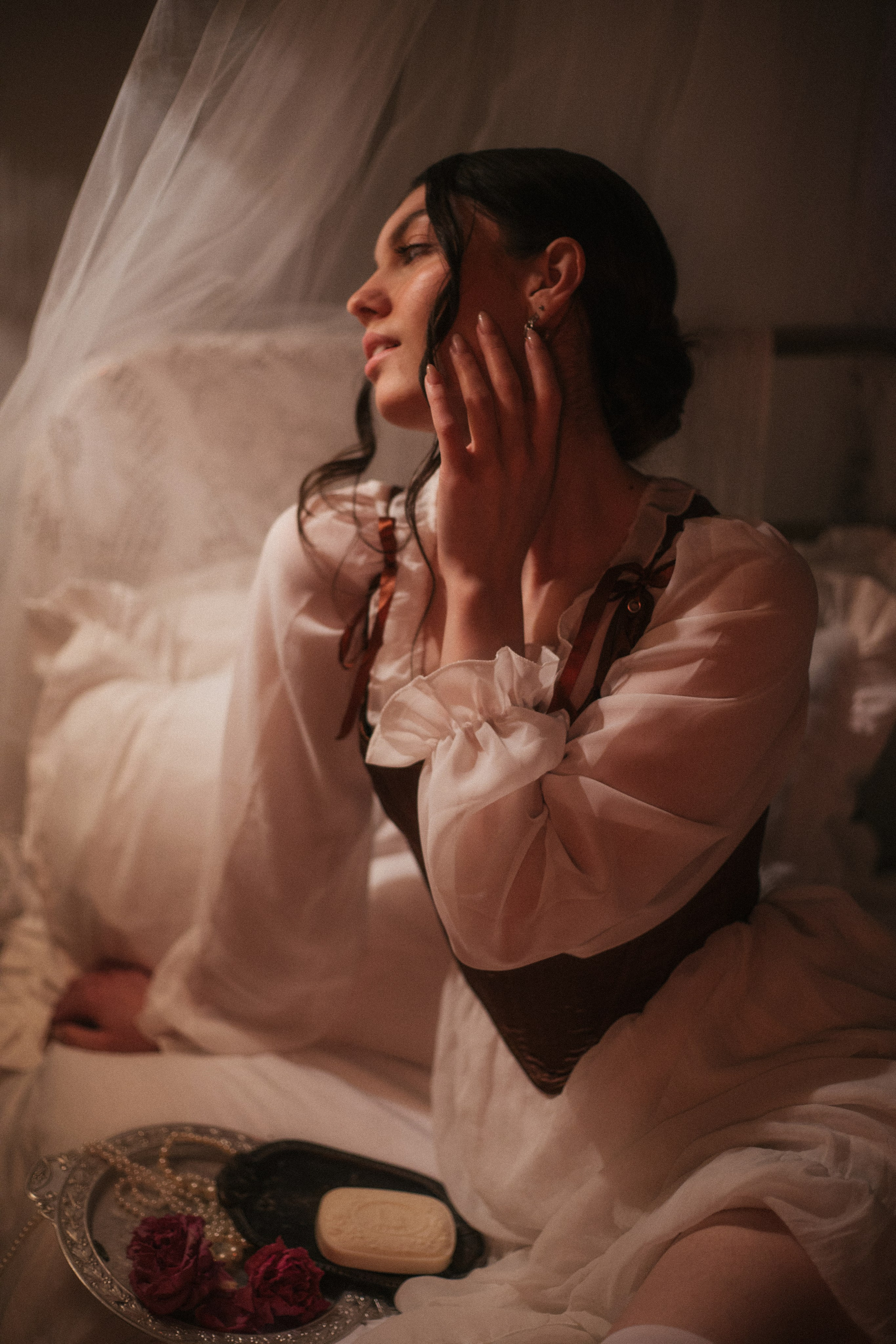 Маша, Даша и Ассель. Фотограф Ксения Меркулова