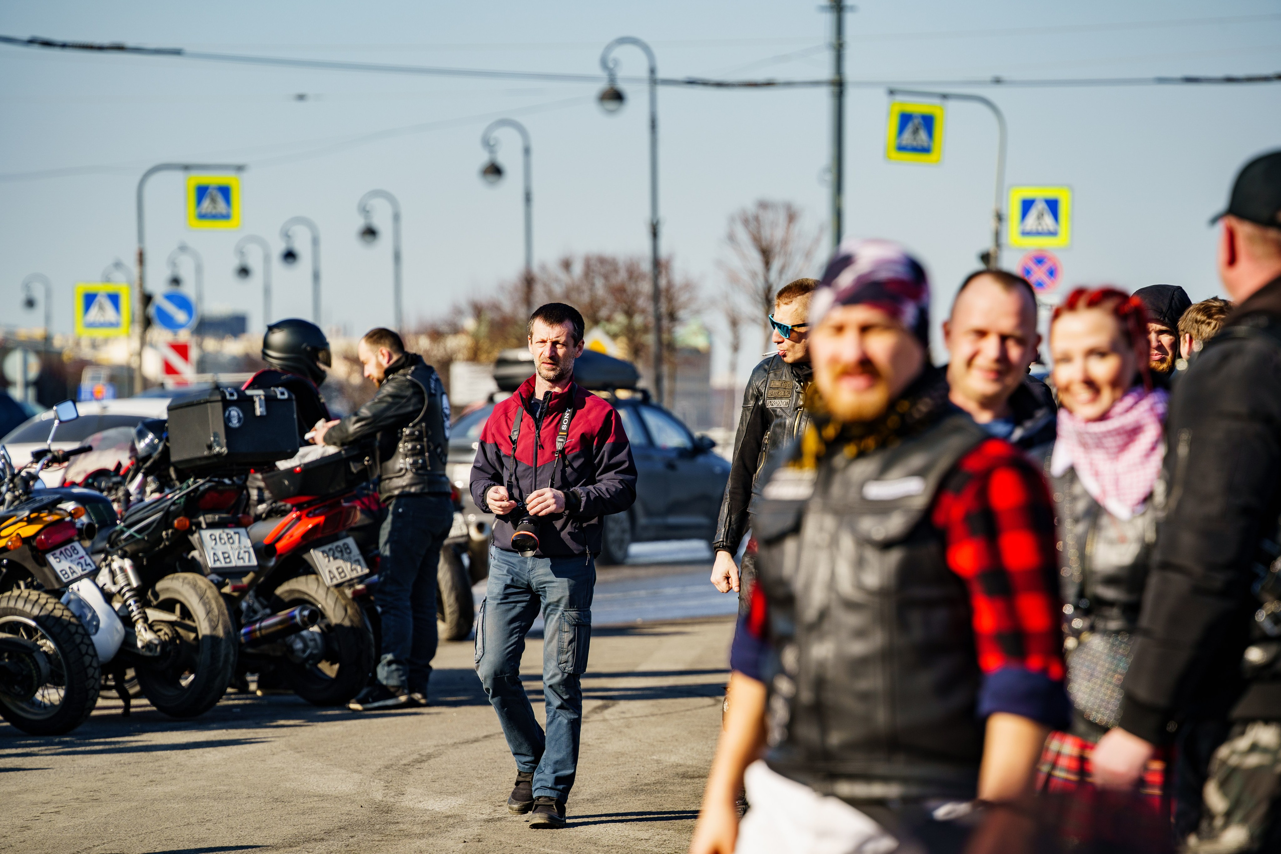 Прохват мотоклуба Norman Riders ч.1. Концертный и репортажный фотограф в Санкт-Петербурге Слава Пахомов