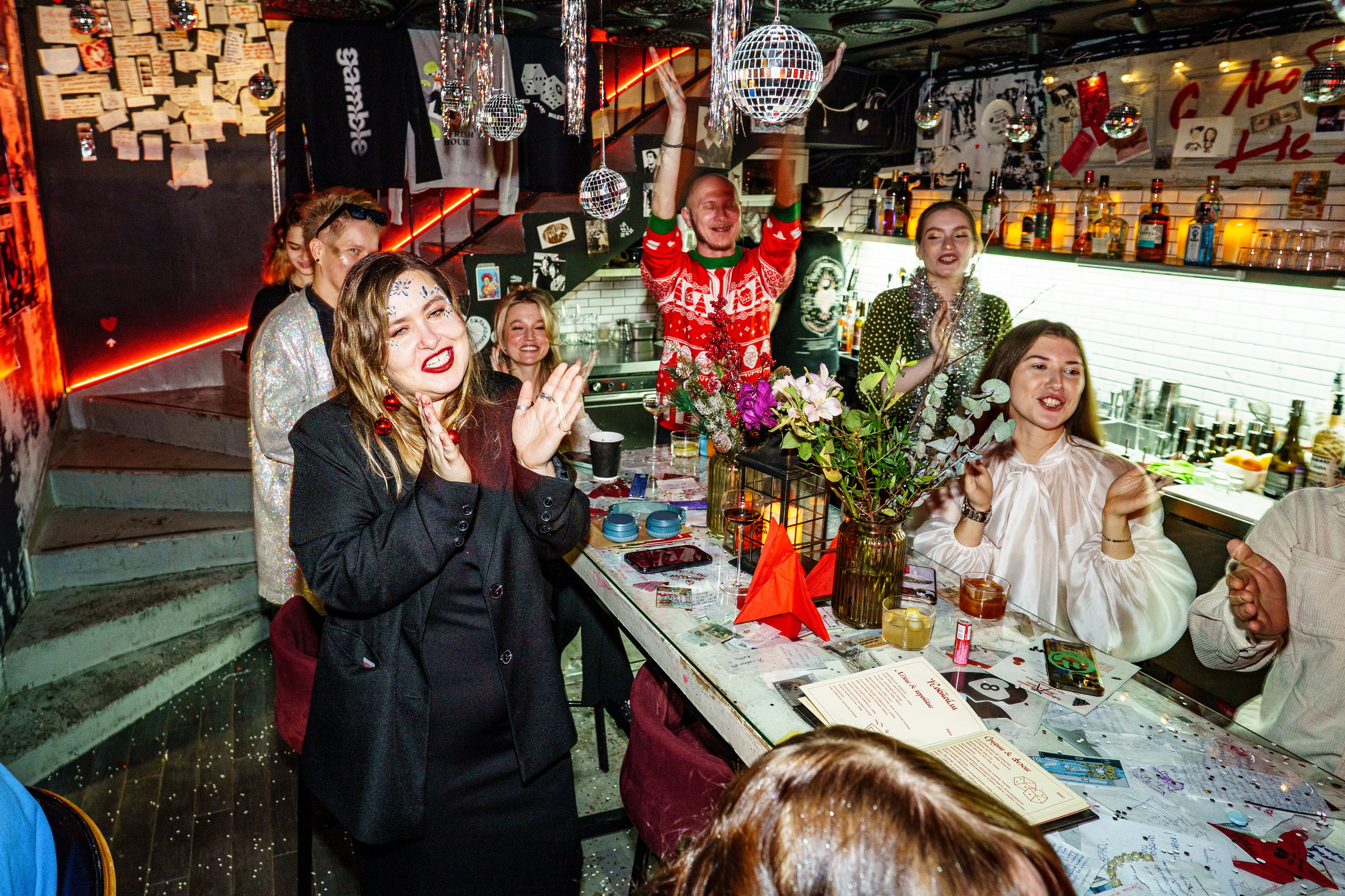 Репетиция Нового года в Баре Разбитых сердец. Концертный и репортажный фотограф в Санкт-Петербурге Слава Пахомов