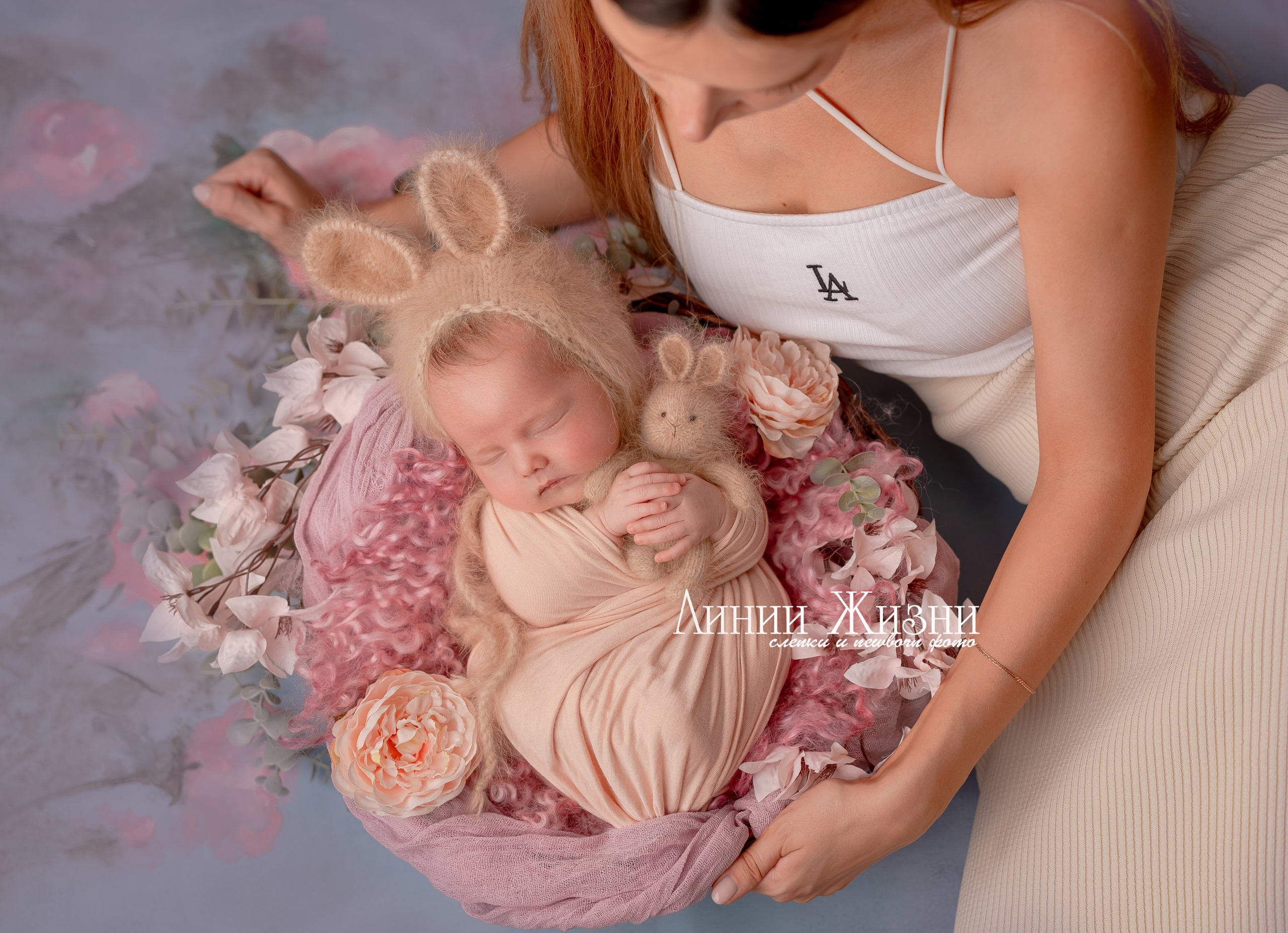 Полина 1 месяц. Фотограф новорожденных в Нижнем Новгороде Сергеева Оксана