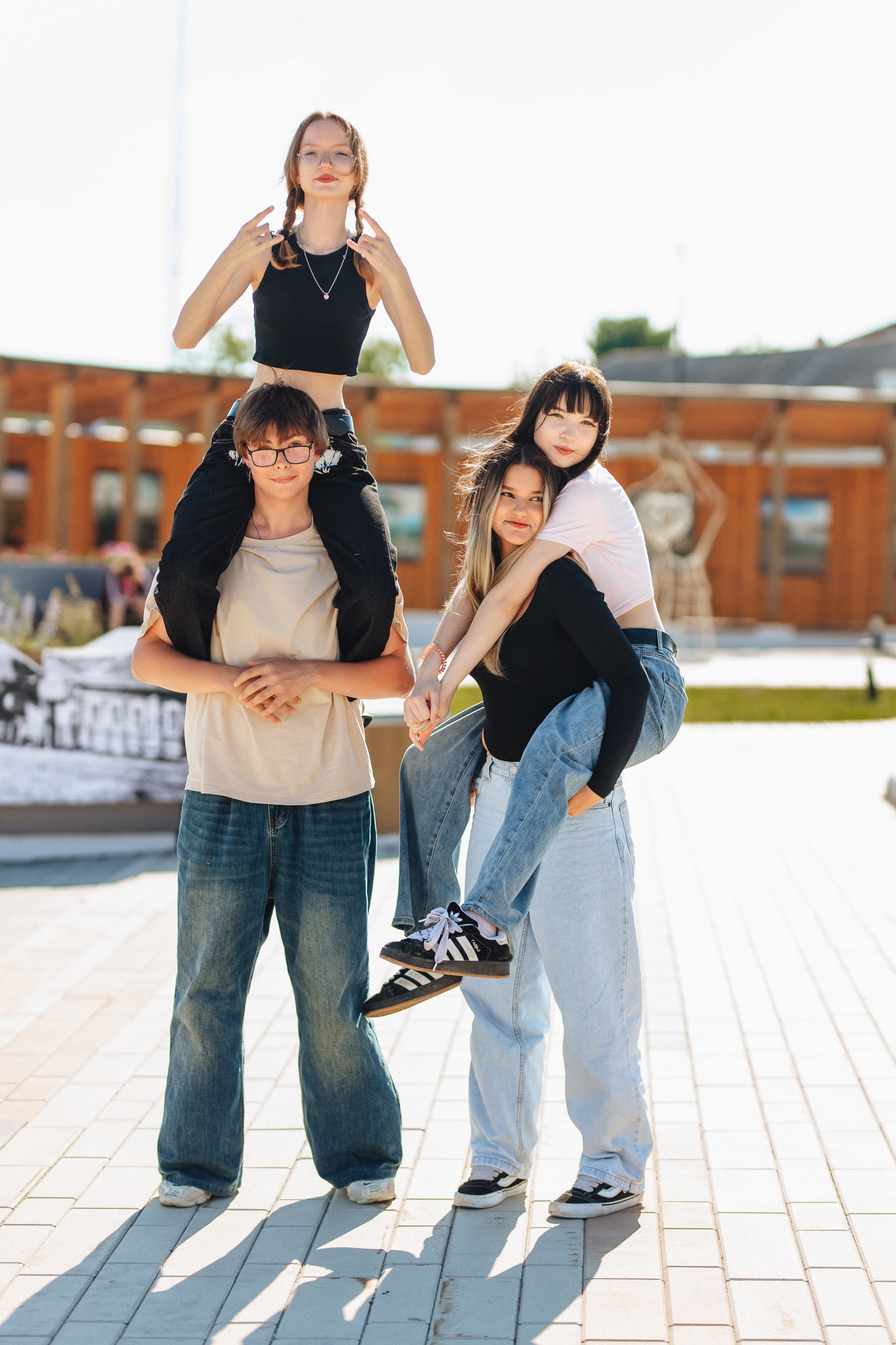 9 класс на площади. Свадебный и семейный фотограф в Туле и области Маша Костина