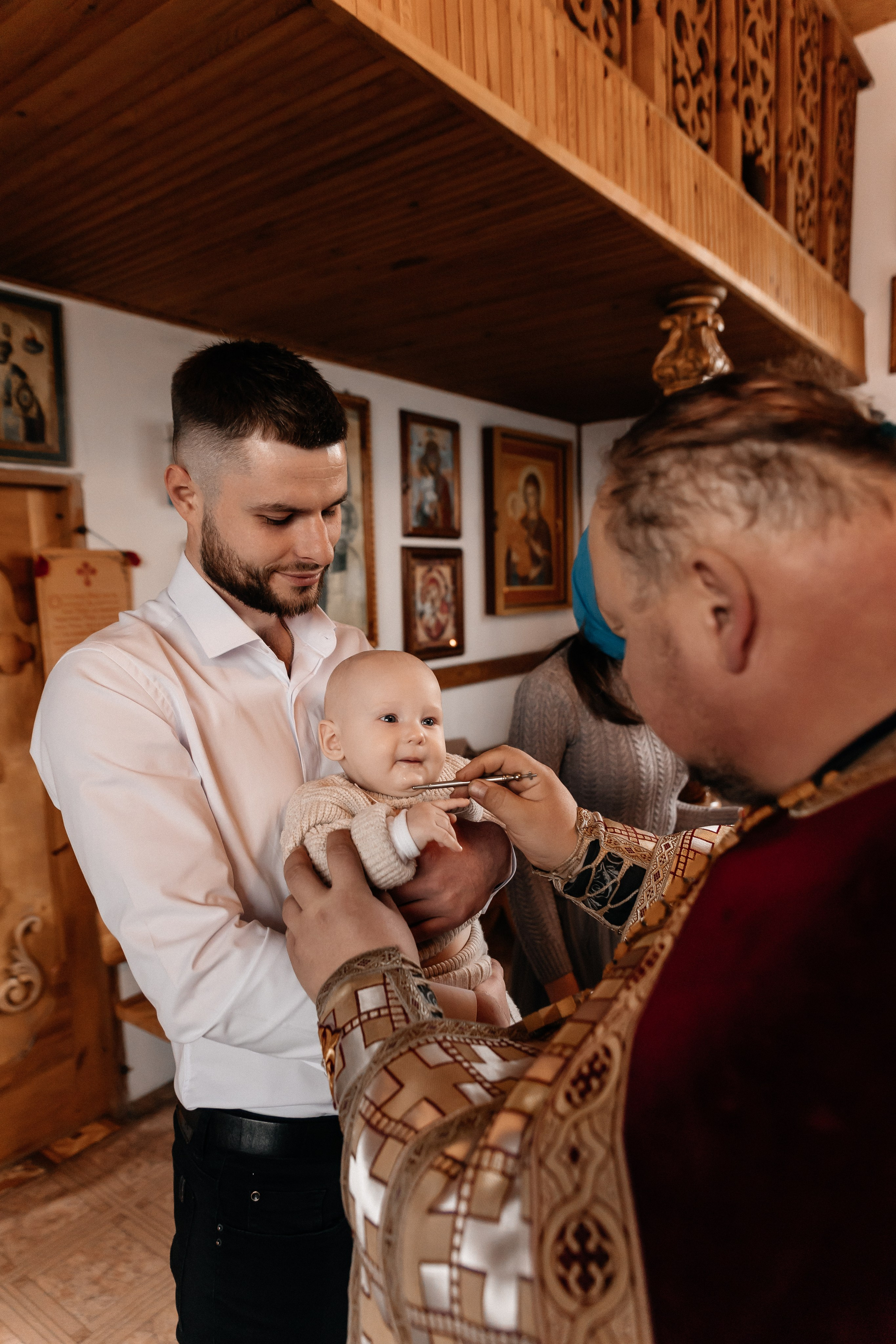 Крещение Леши. Семейный фотограф Минск Усова Ольга