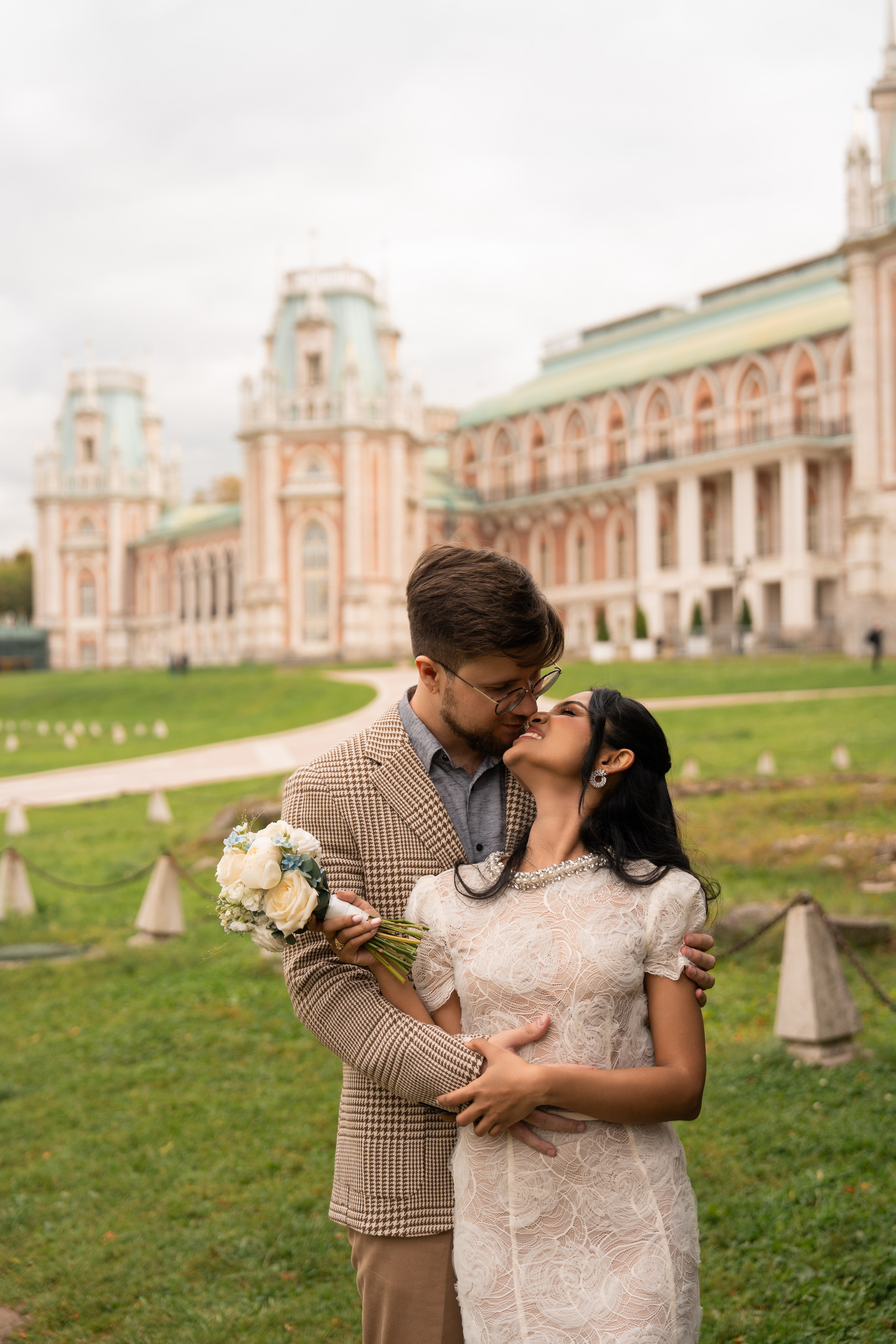Максим и Харша, Царицыно. Свадебный фотограф в Москве Анна Полушина
