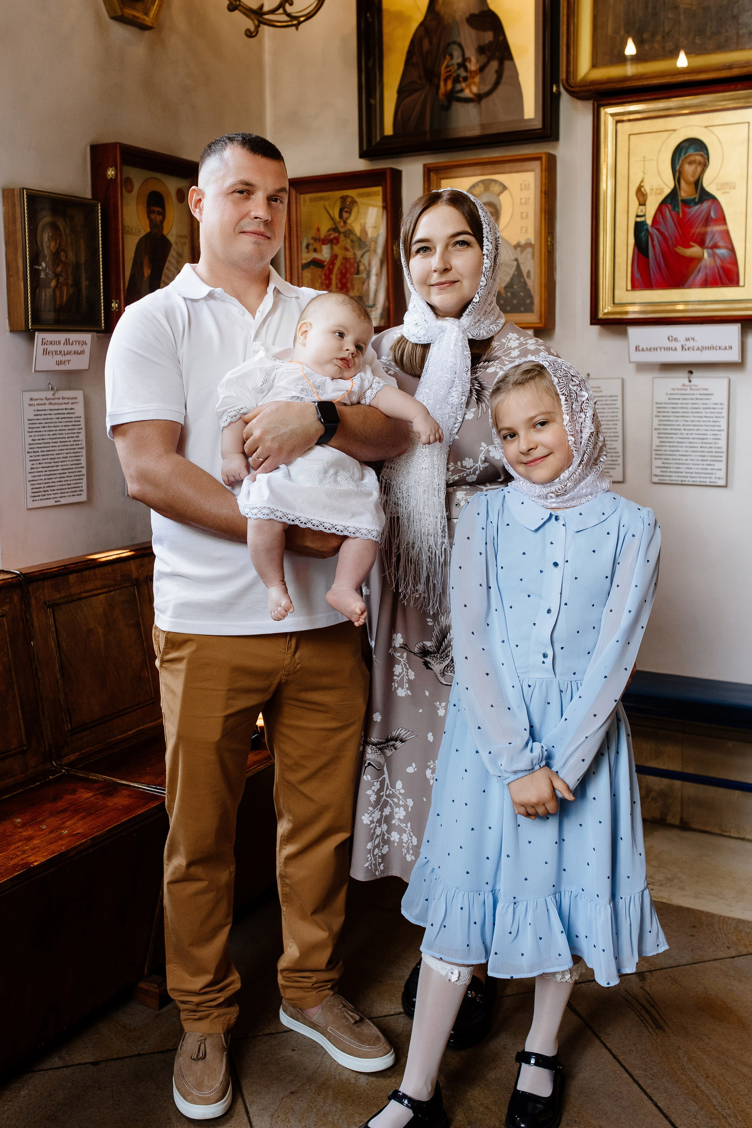 Крещение Никиты. Свадебный и семейный фотограф Екатерина Иванова