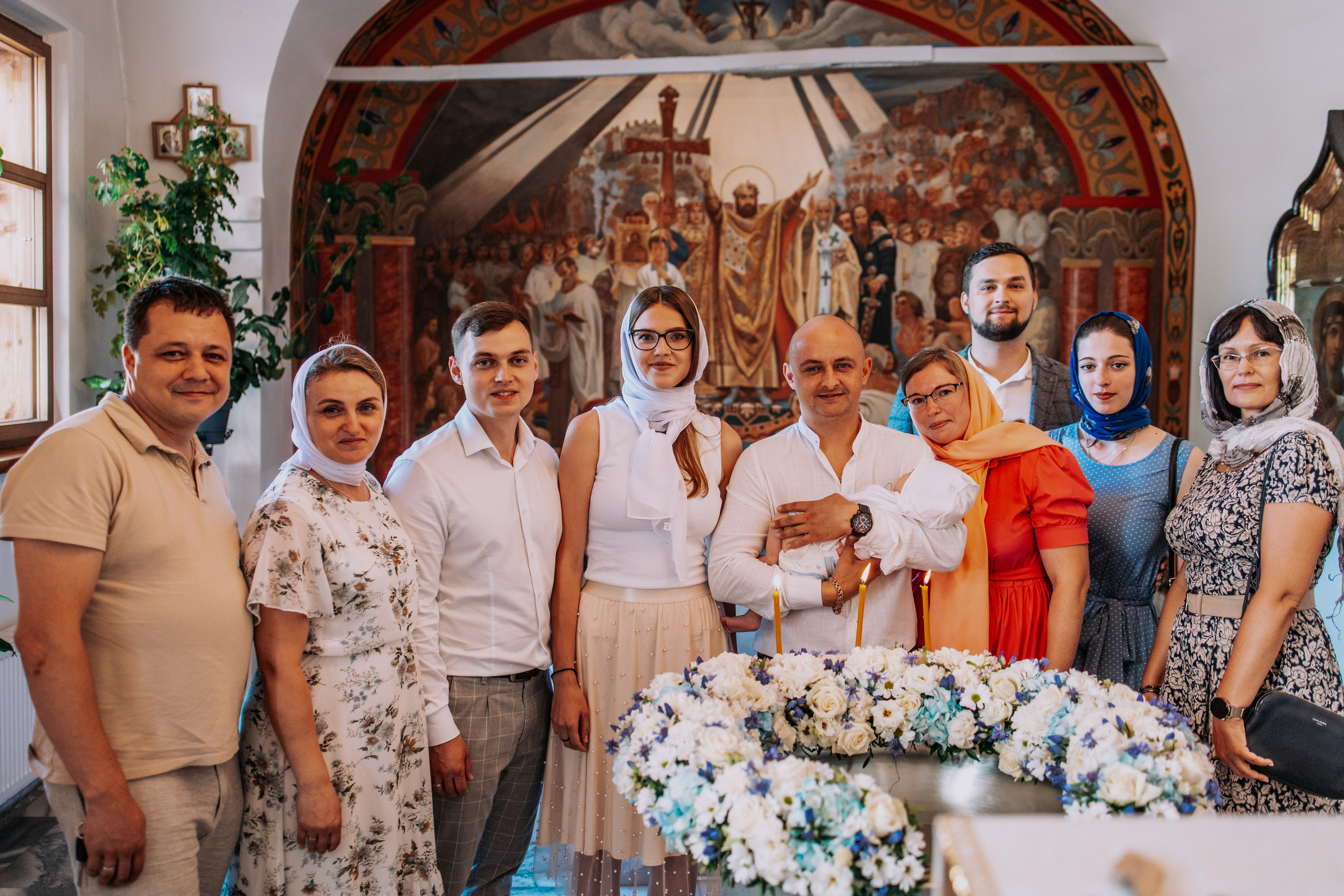 Крещение. Фотограф новорождённых в Москве и МО