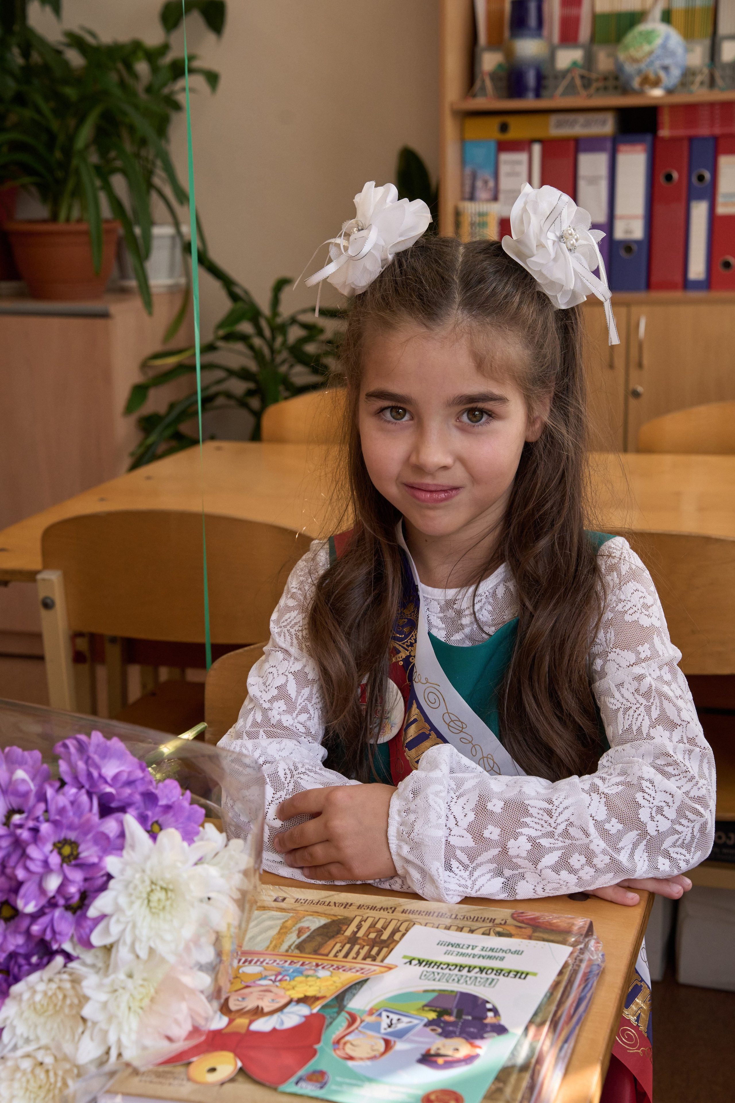 Школьная линейка. 1«Б». Фотограф в Санкт-Петербурге Настя Атом