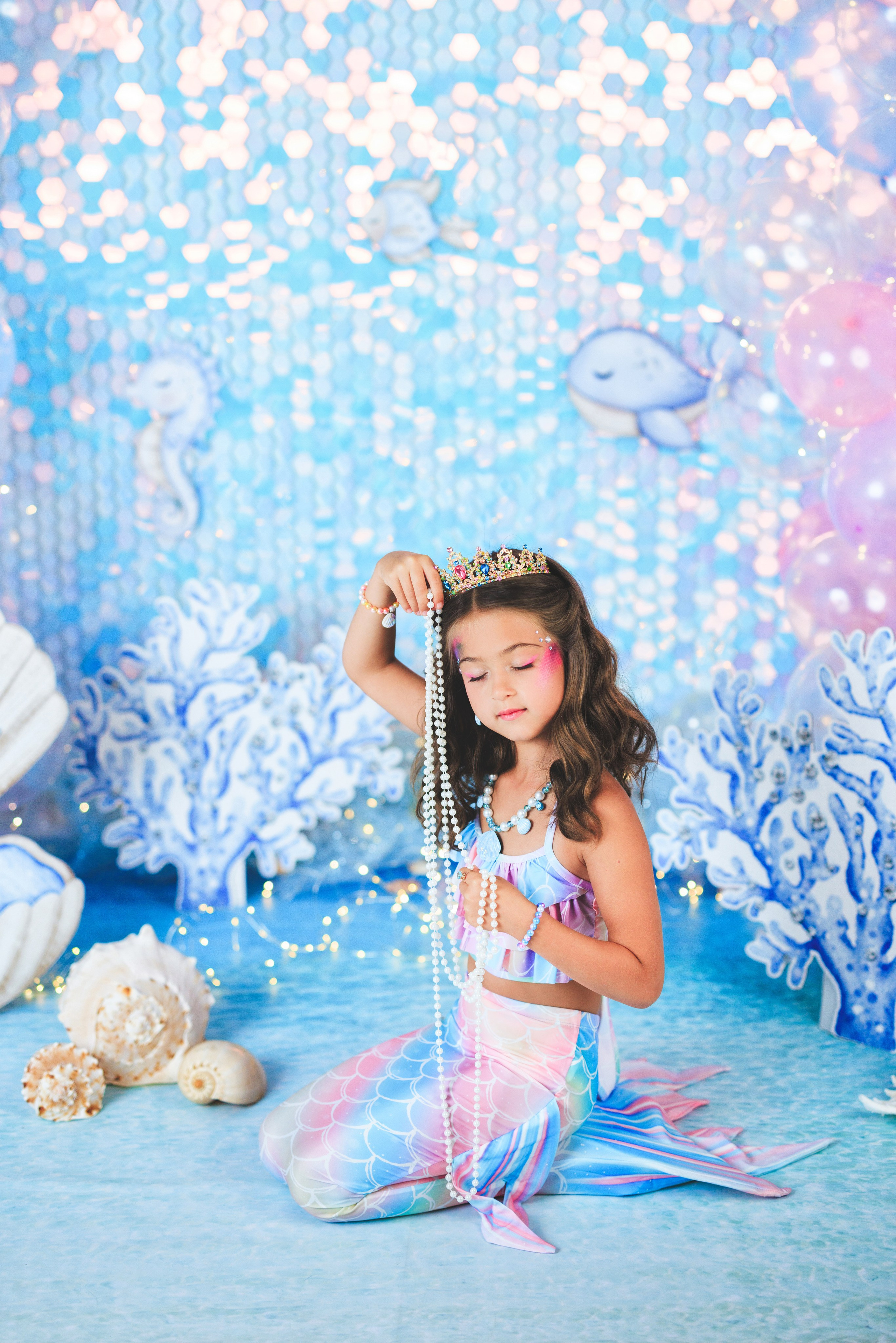 Детская фотосессия в образе «РУСАЛОЧКА», город Краснодар. Семейный и детский фотограф в Краснодаре Анна Трашкова