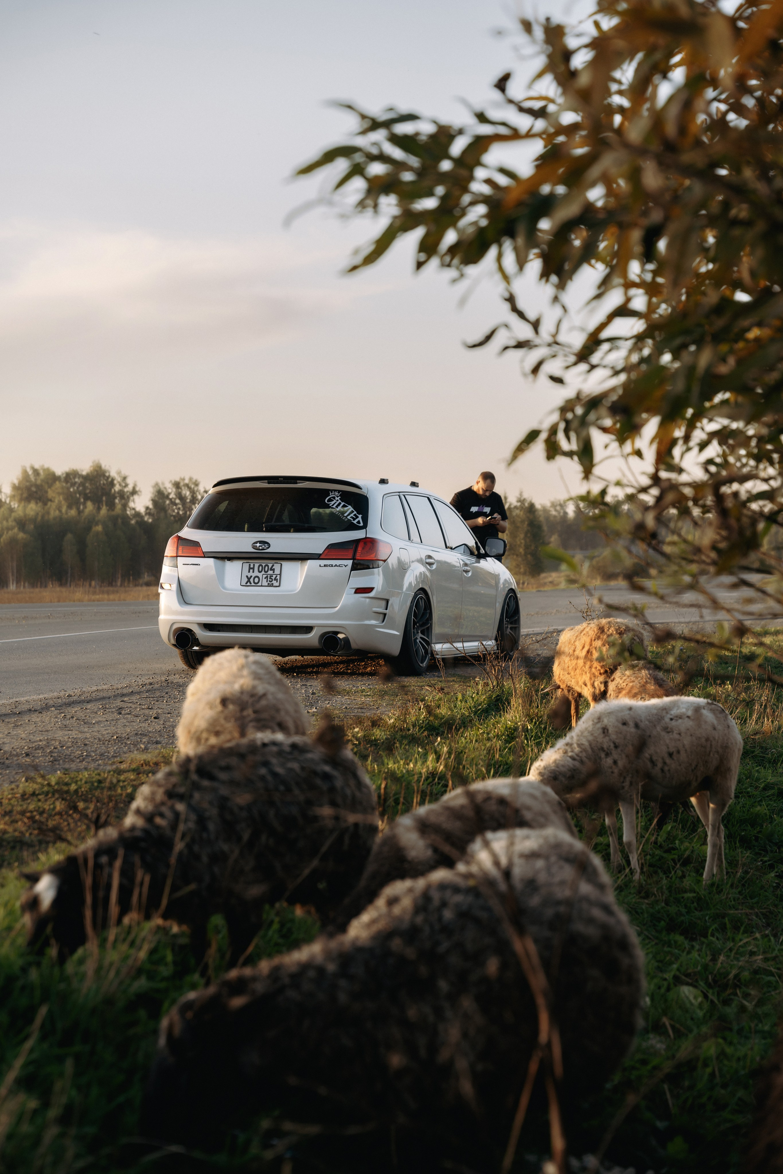 Subaru Legacy am|pm. Автомобильный фотограф и видеограф в Новосибирске|Александра Косухина