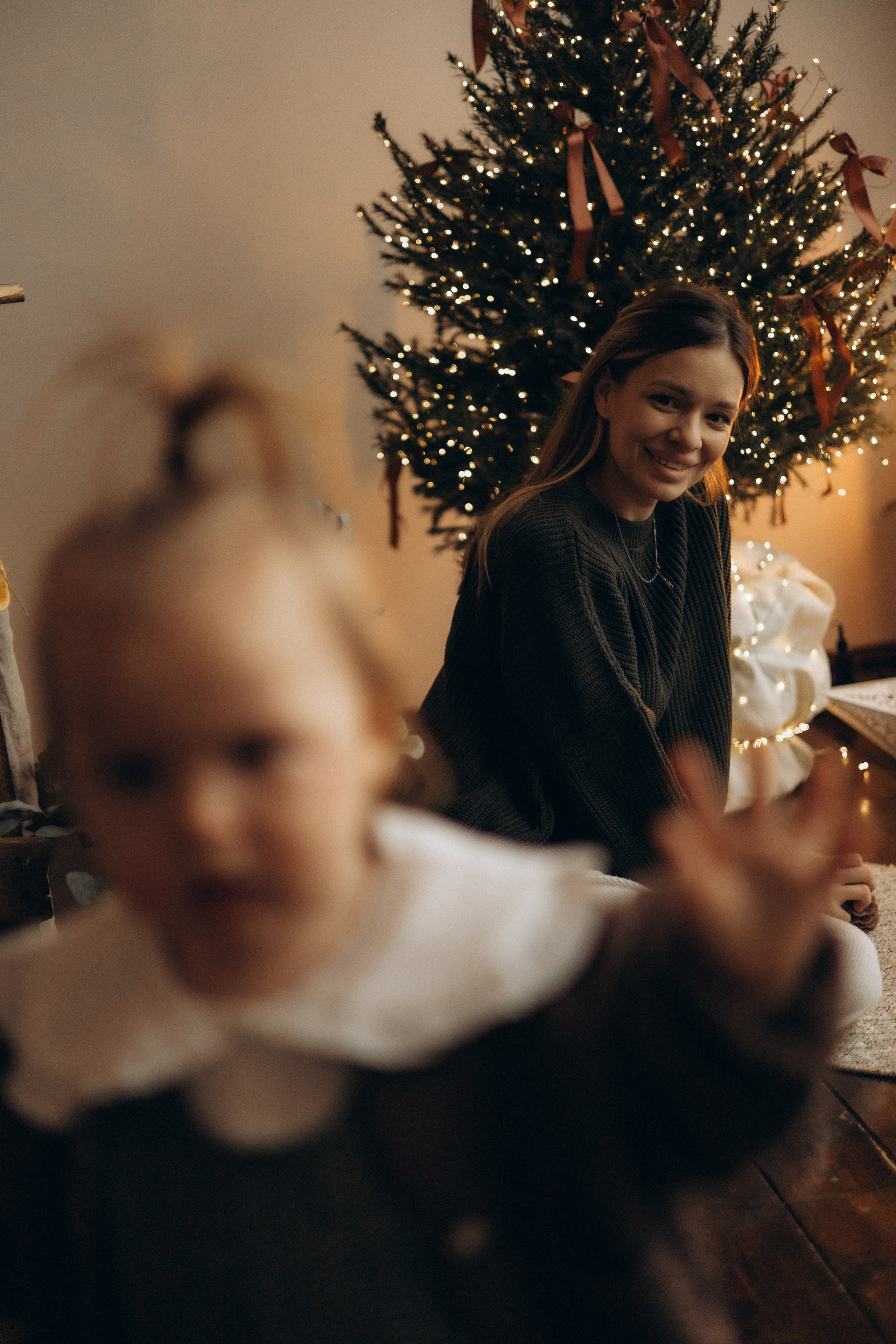 Новогоднее волшебство — просто быть вместе. Семейный фотограф Донецк