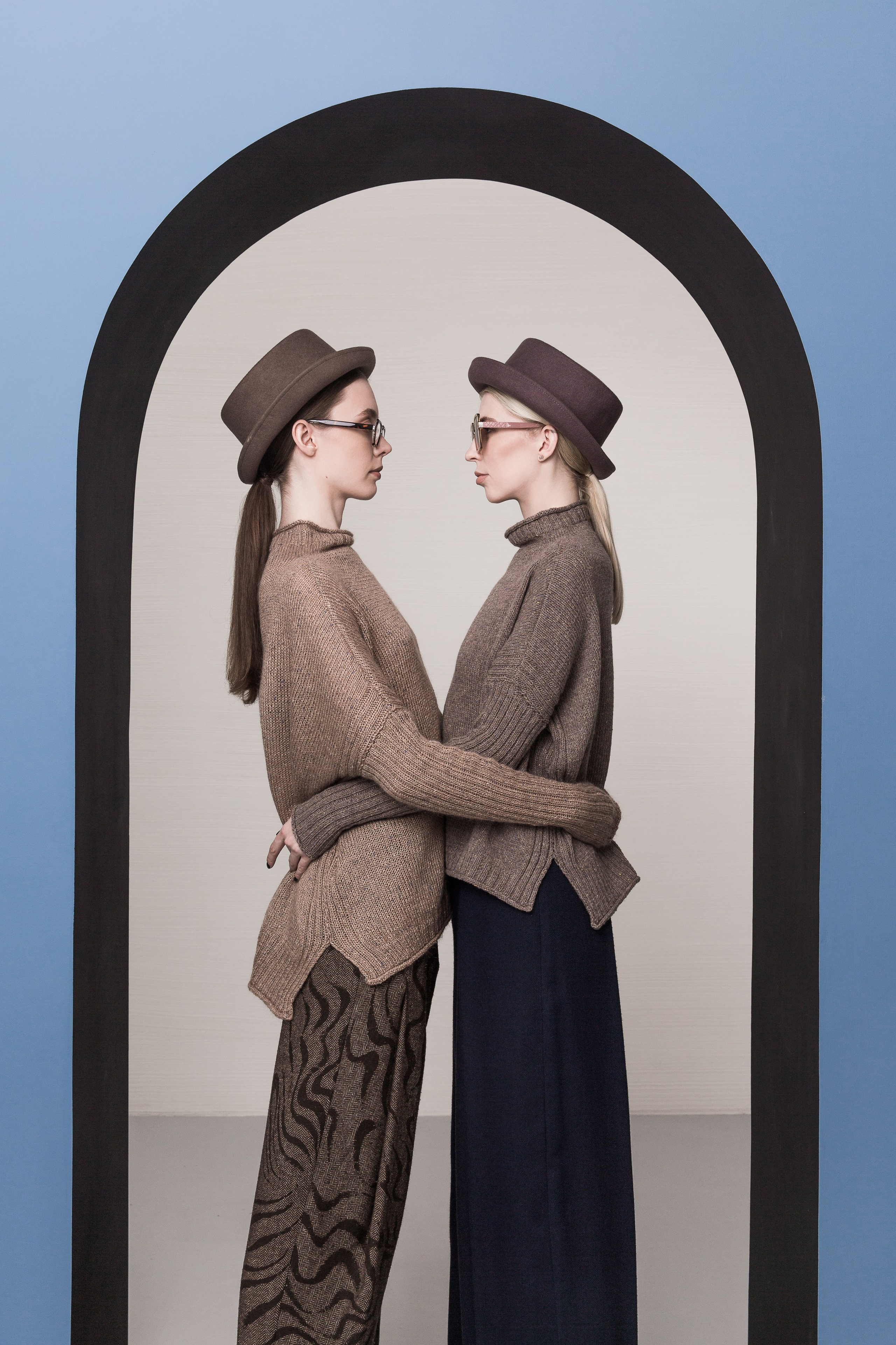 LookBook Winter 2022-2023 fo CROKI. Photographer Anna Arzamastseva