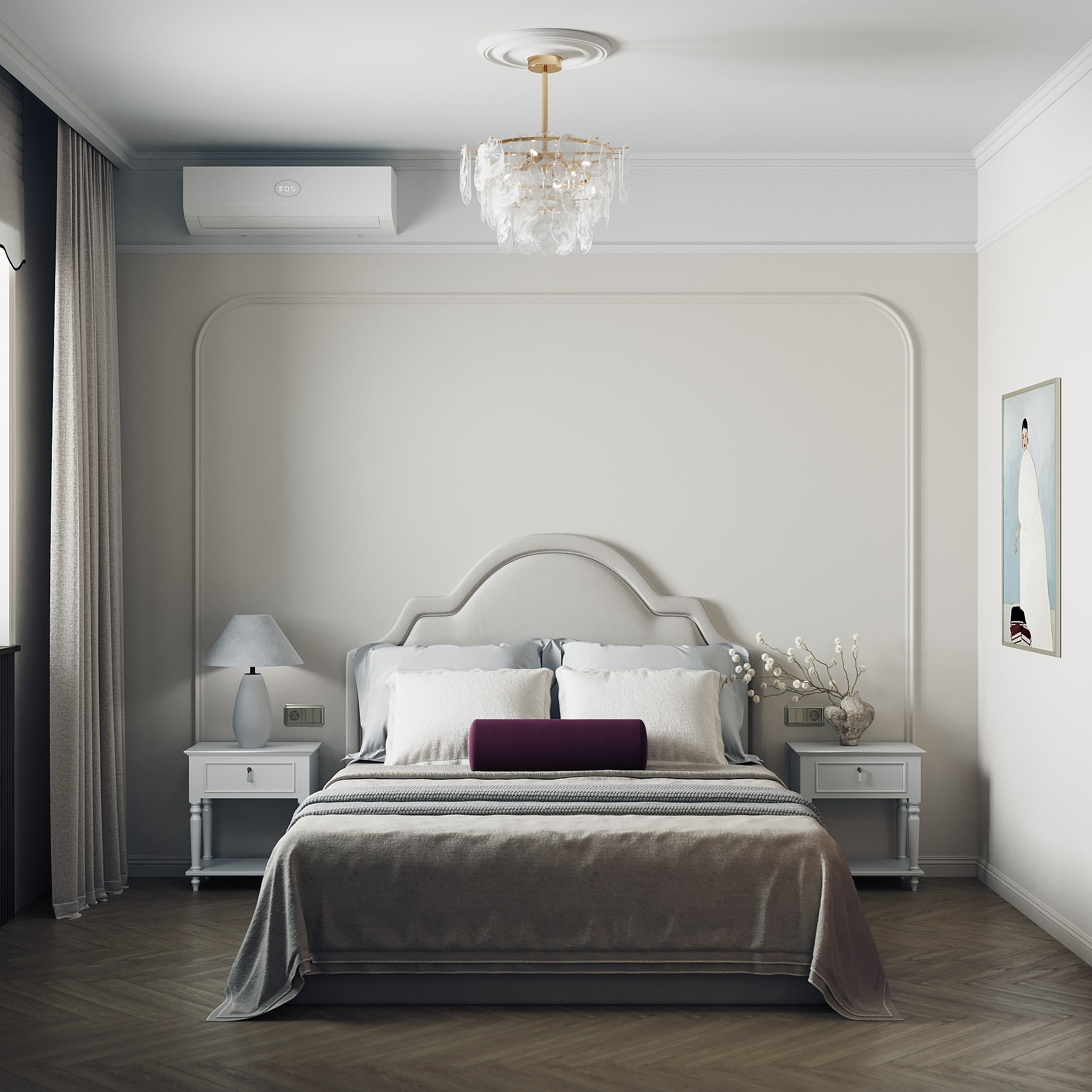 Визуализация интерьера квартиры в Пскове. 3d визуализатор marybond3d