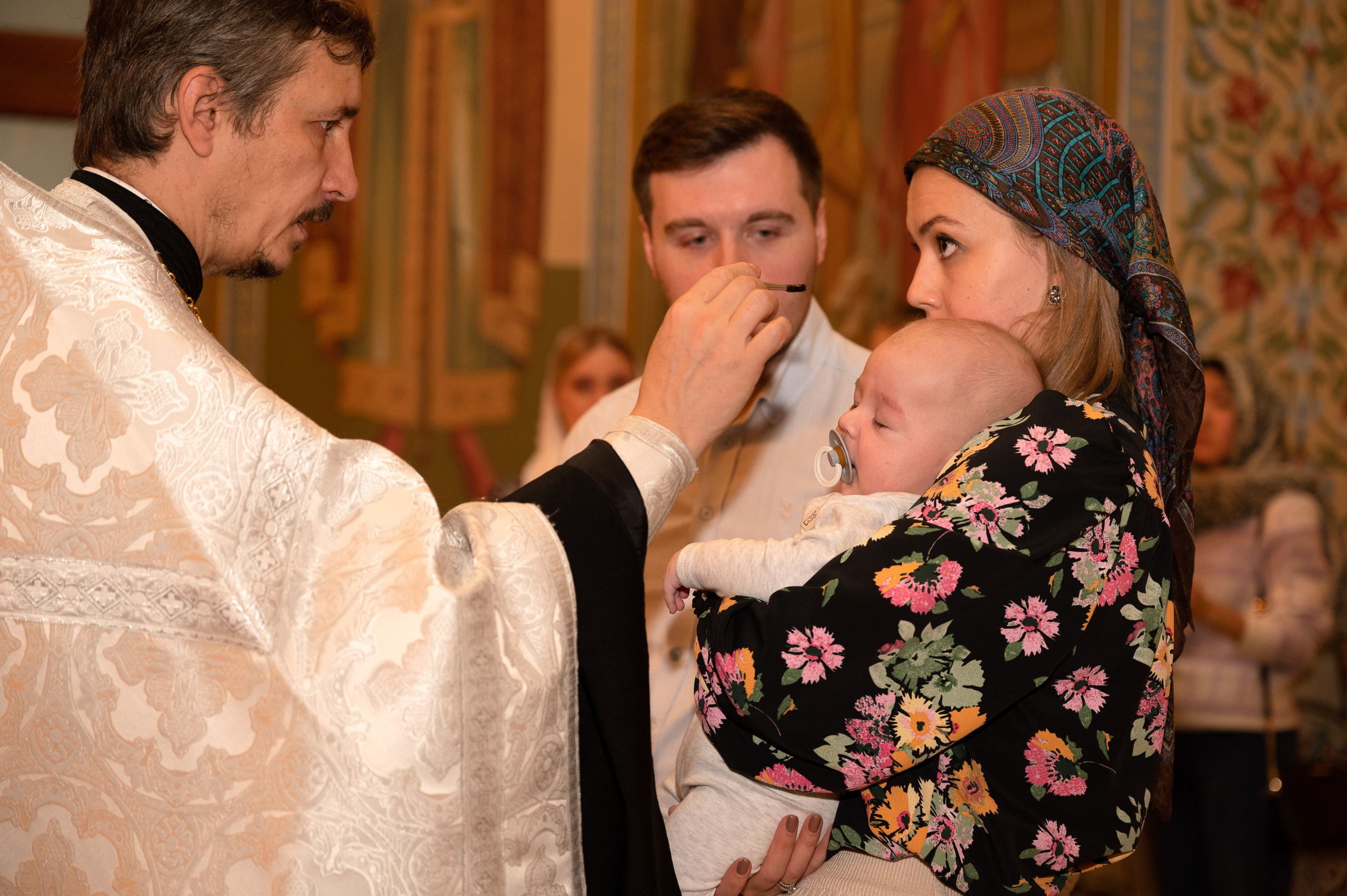 Таинство крещения. Свадебный видеограф в Москве Никонова Анна