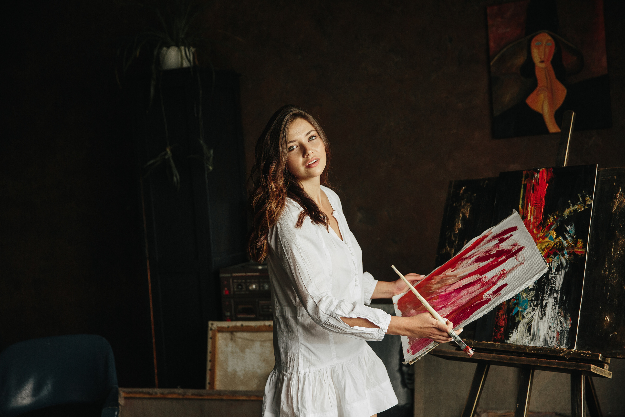 Художница Аня. Саша Потапкин Фотограф. Сочи, Екатеринбург, Москва