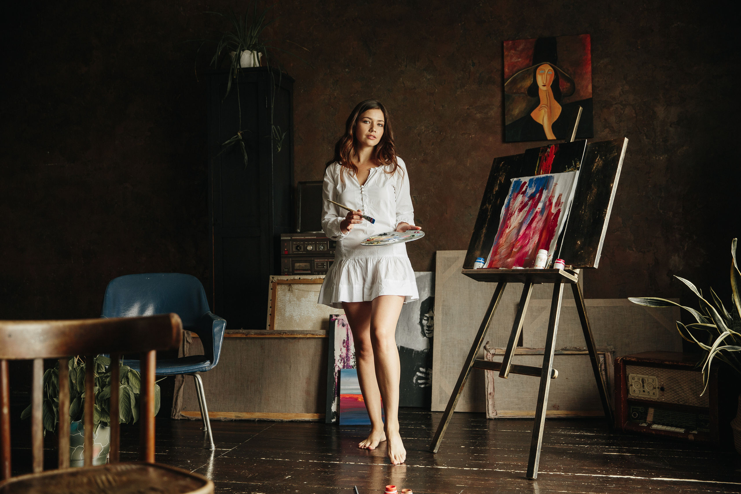 Художница Аня. Саша Потапкин Фотограф. Сочи, Екатеринбург, Москва