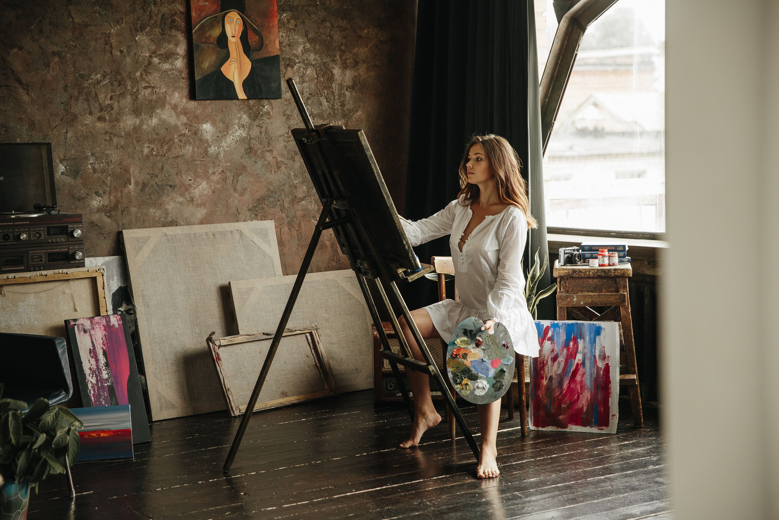 Художница Аня. Саша Потапкин Фотограф. Сочи, Екатеринбург, Москва