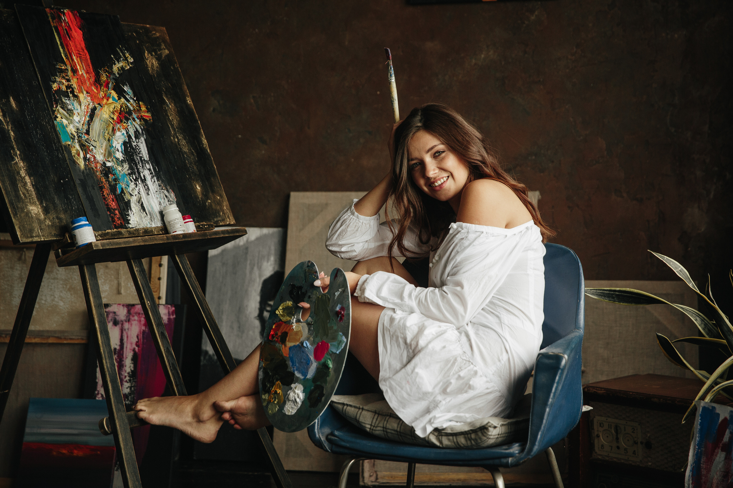 Художница Аня. Саша Потапкин Фотограф. Сочи, Екатеринбург, Москва