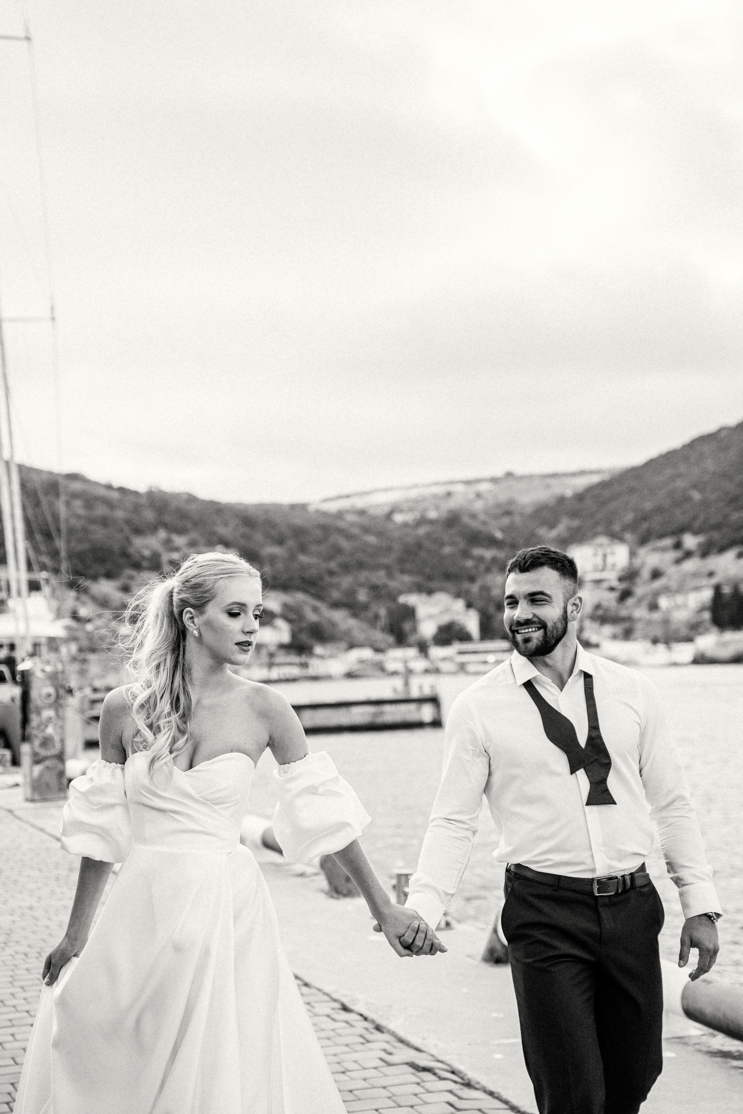 Аня и Паша. Свадебная прогулка в Балаклаве. Саша Потапкин Фотограф. Сочи, Екатеринбург, Москва