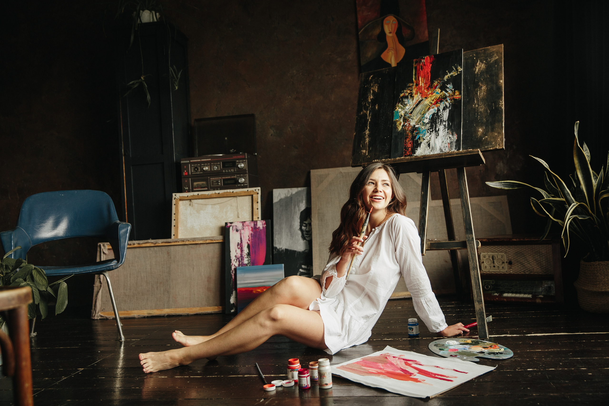 Художница Аня. Саша Потапкин Фотограф. Сочи, Екатеринбург, Москва