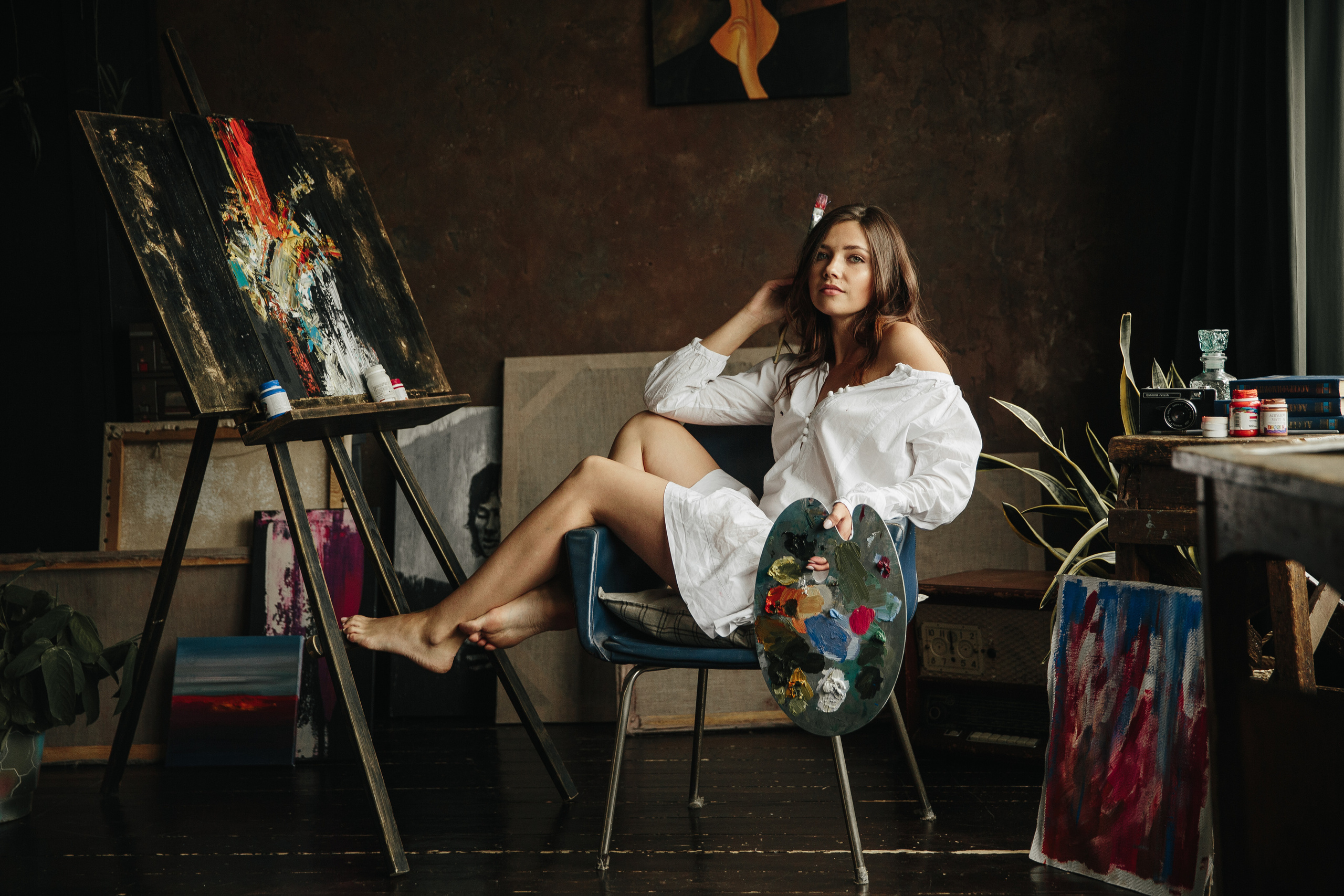Художница Аня. Саша Потапкин Фотограф. Сочи, Екатеринбург, Москва