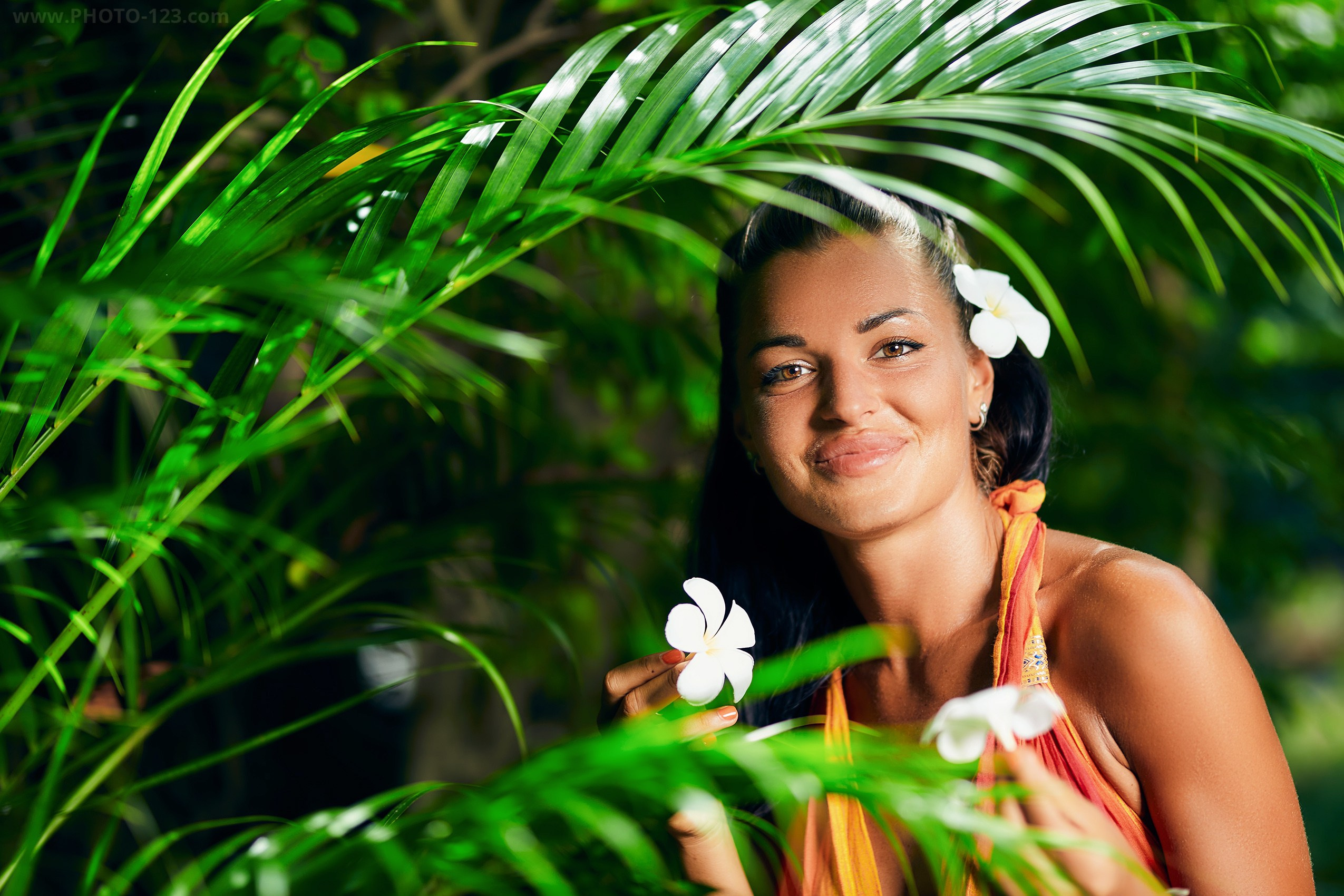 Tropical lifestyle portrait photography by professional photographer in Vietnam