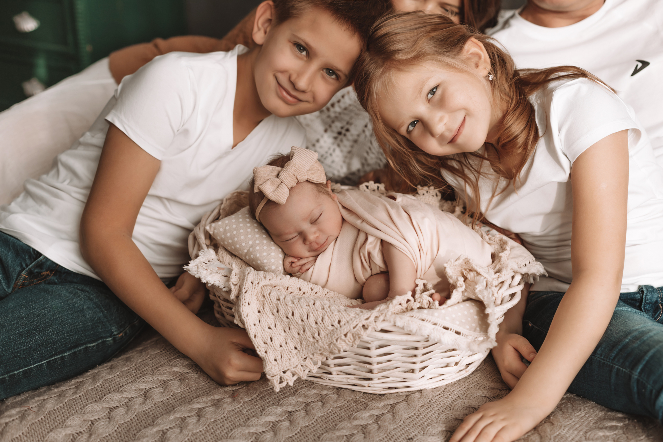 Ньюборн (природный стиль). Ваш семейный фотограф в Алматы