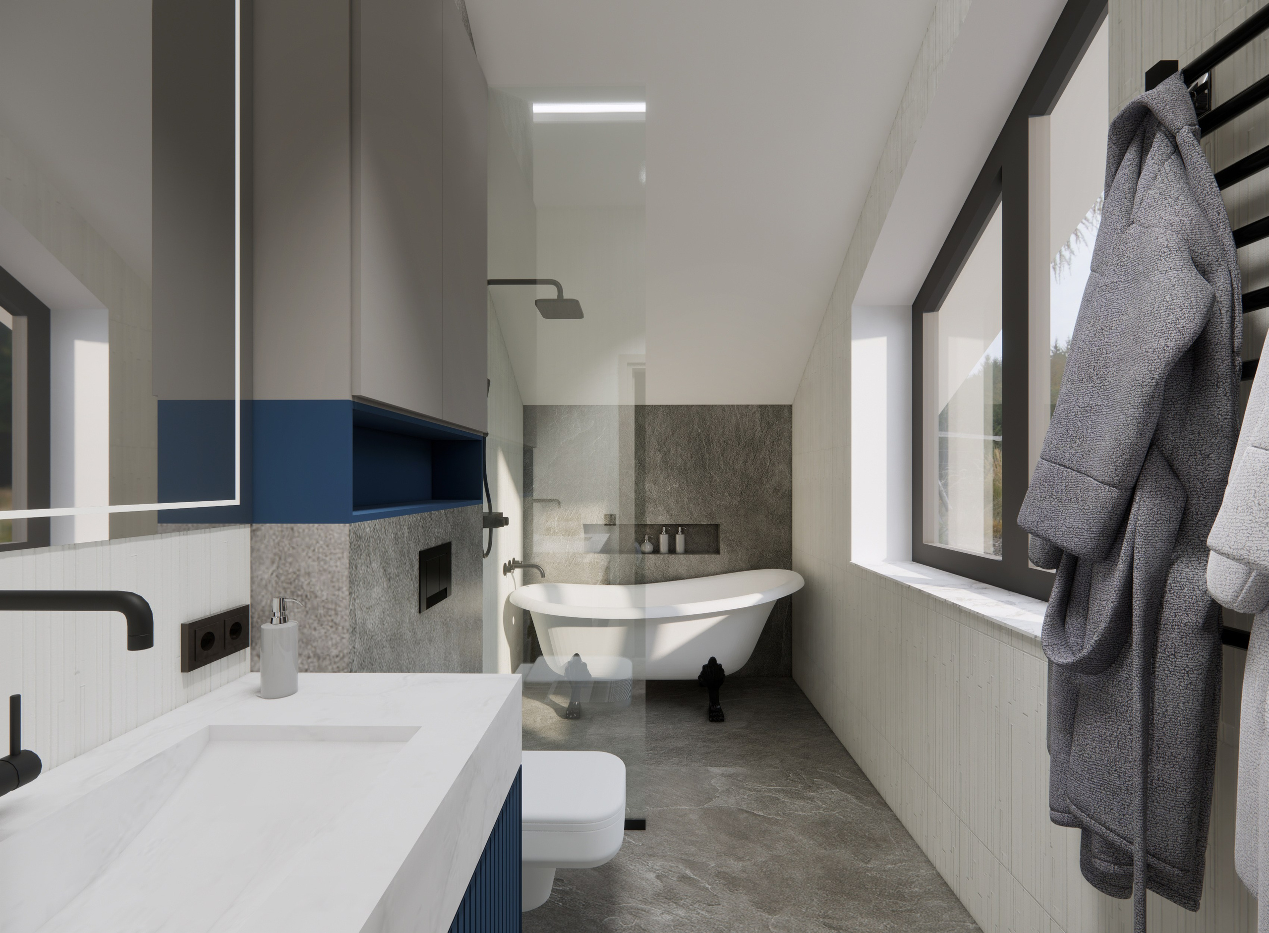 Коттедж Санкт-Петербург. Дизайн интерьеров Краснодар