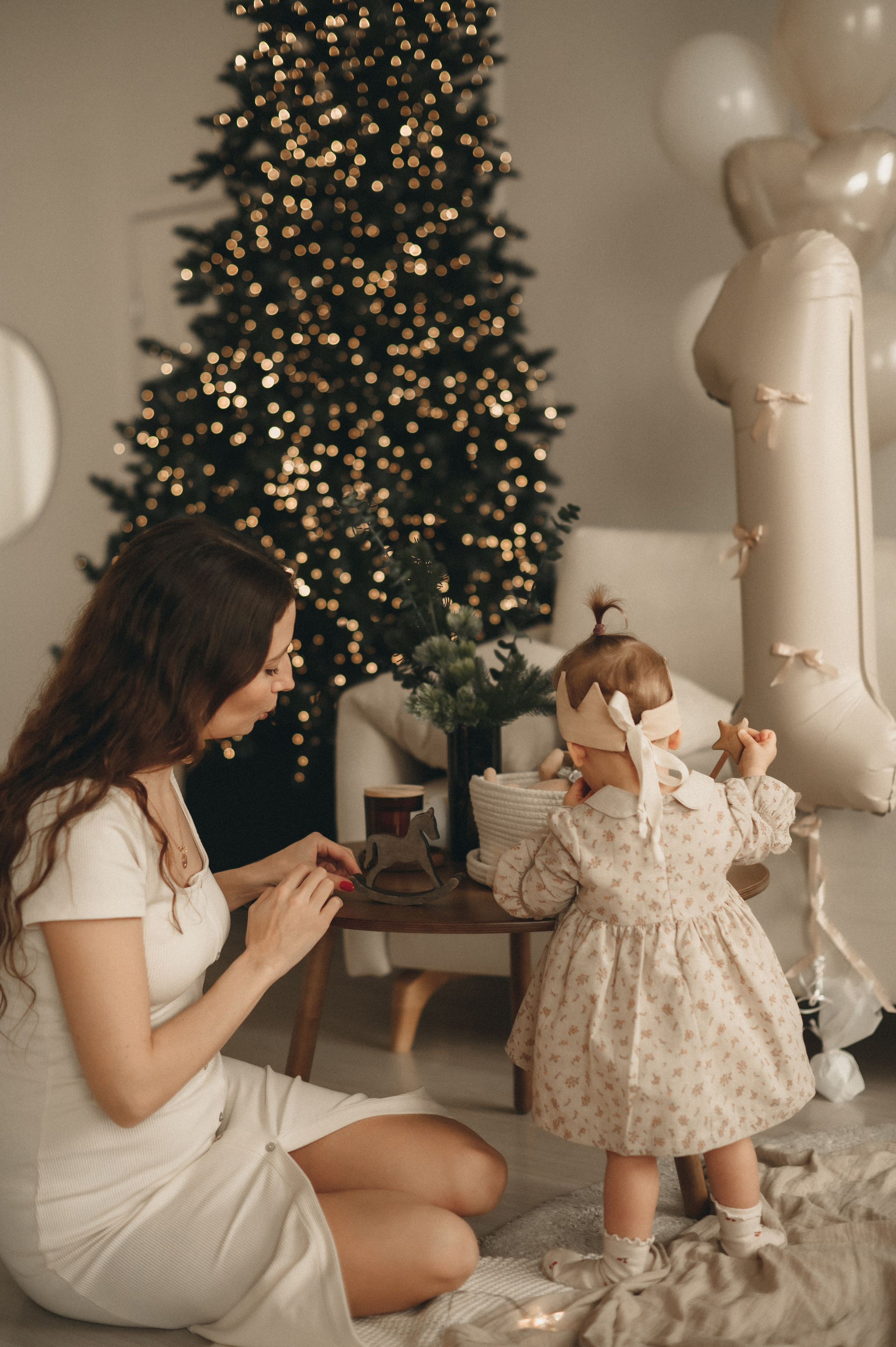 Первый и Годик и Новый Год Леи. Семейный фотограф в г. Ставрополь, Сорокина Мария