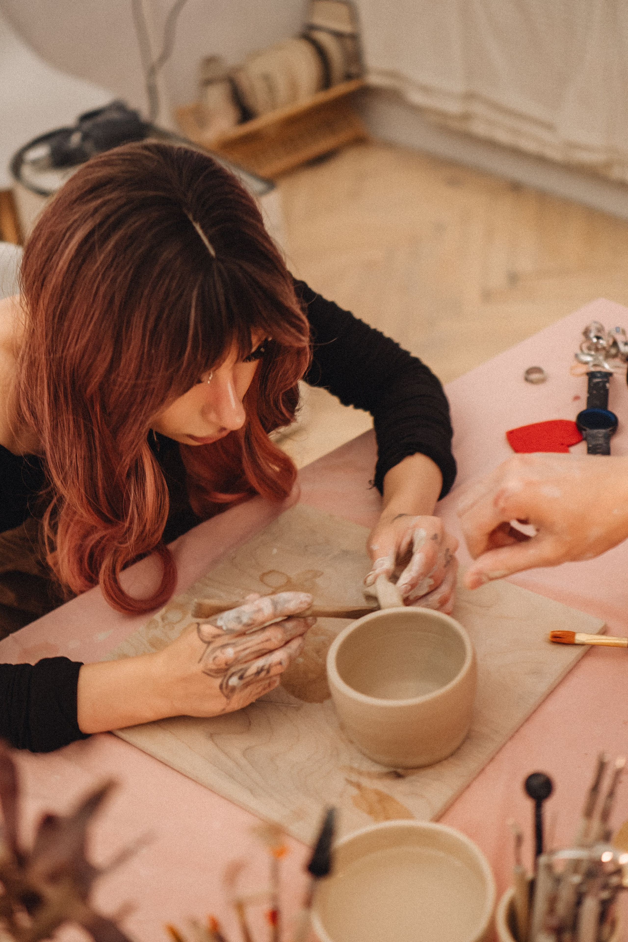 СВИДАНИЕ В ГОНЧАРНОЙ МАСТЕРСКОЙ. Профессиональный фотограф, Санкт-Петербург — Виктория Богомолова