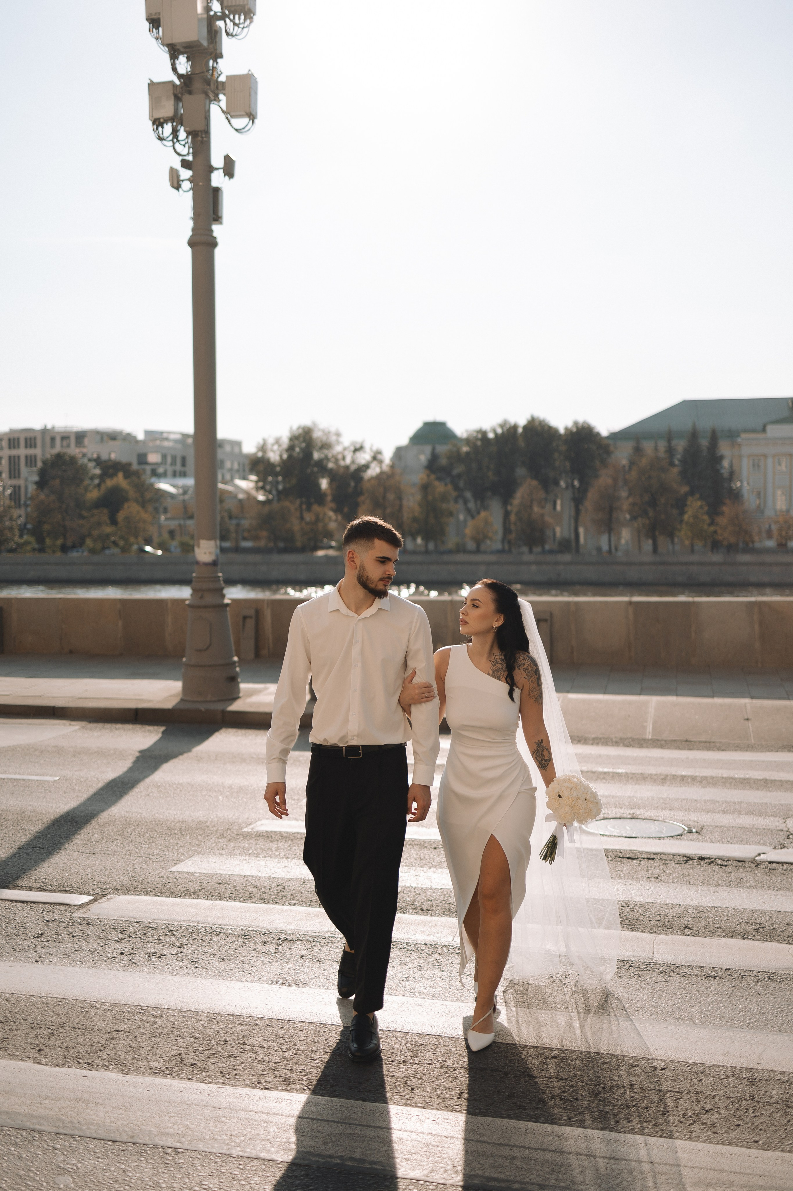 Милена и Филипп (2024). Свадебный и семейный фотограф в Москве Яна Шувалова