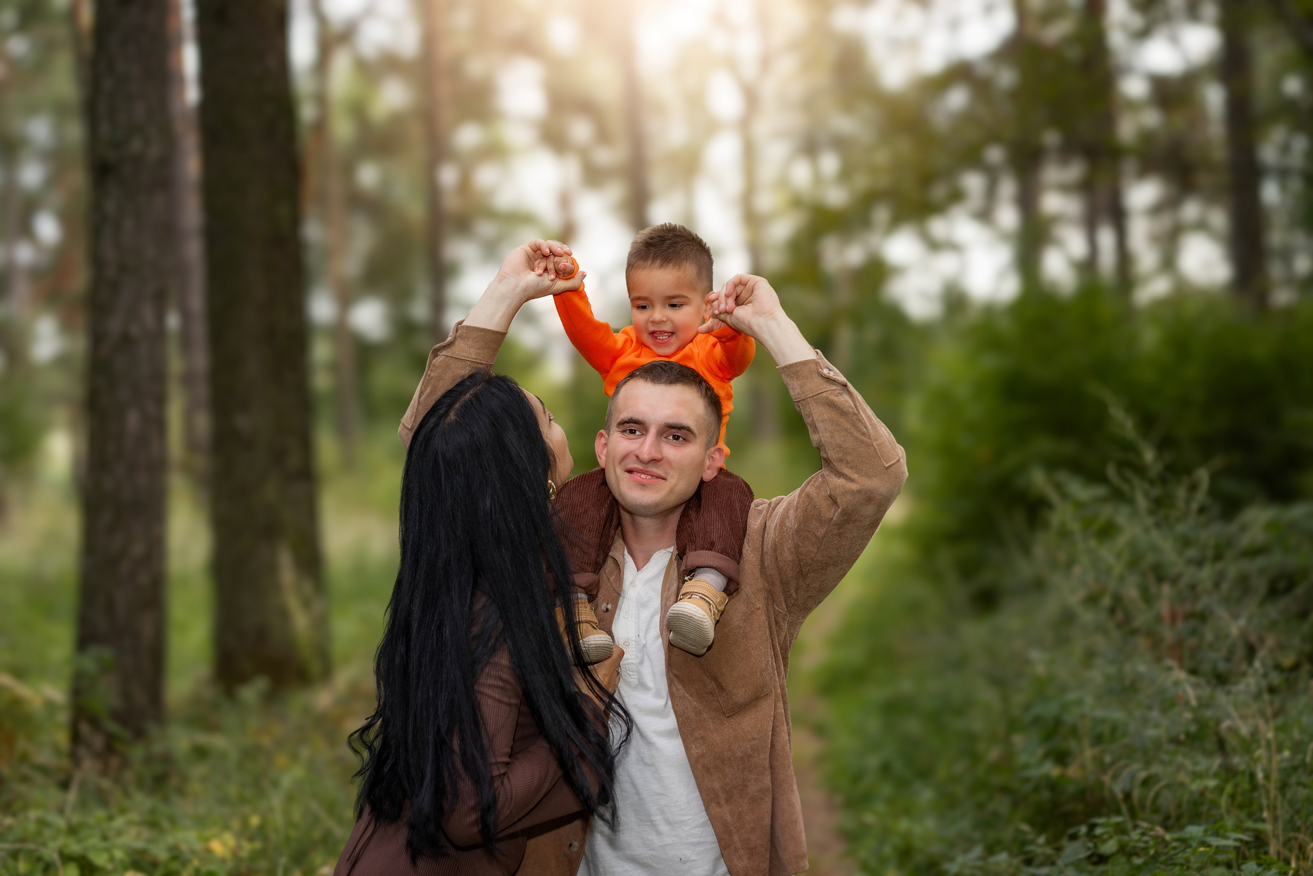 Осенняя семейная