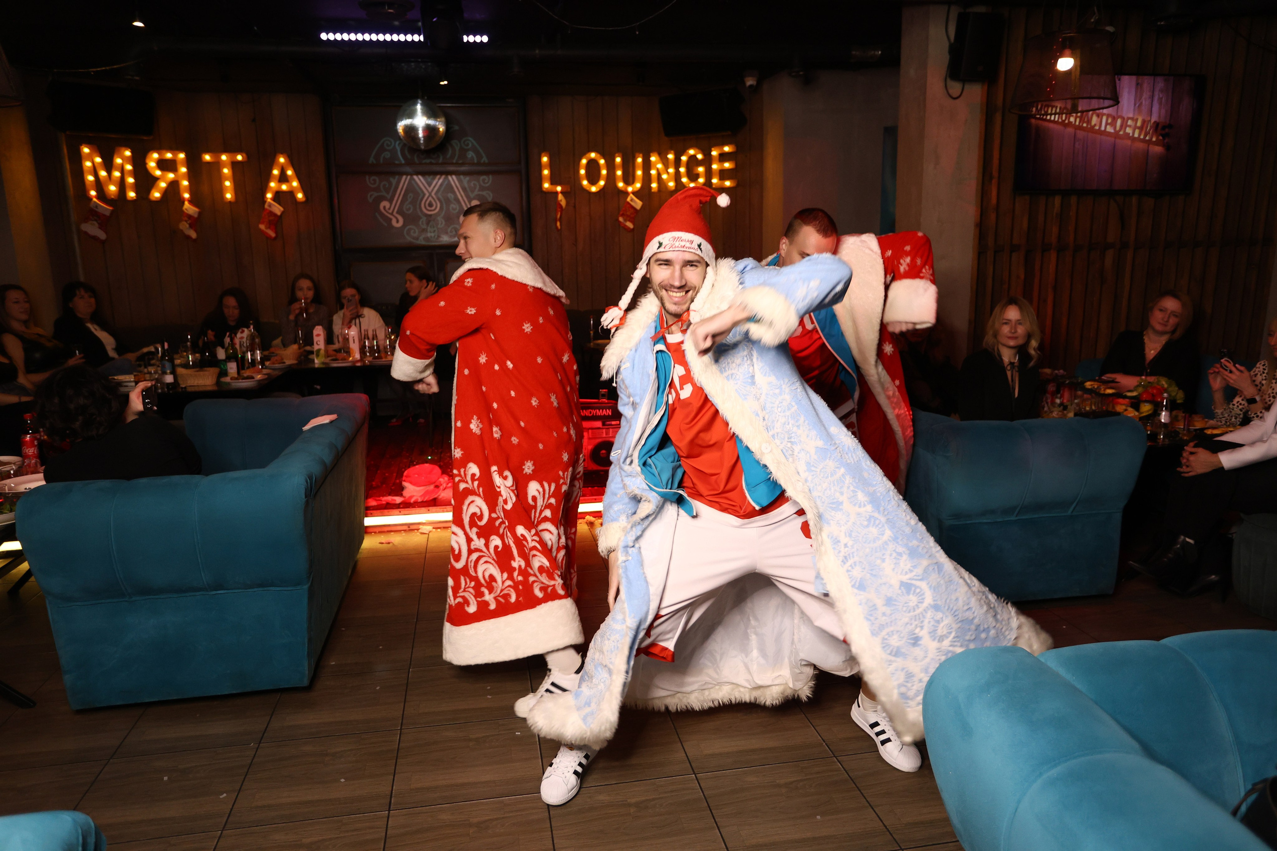 New Year 21-12-24. Мята Спортивная — Кальянная, караоке, бар в Минске