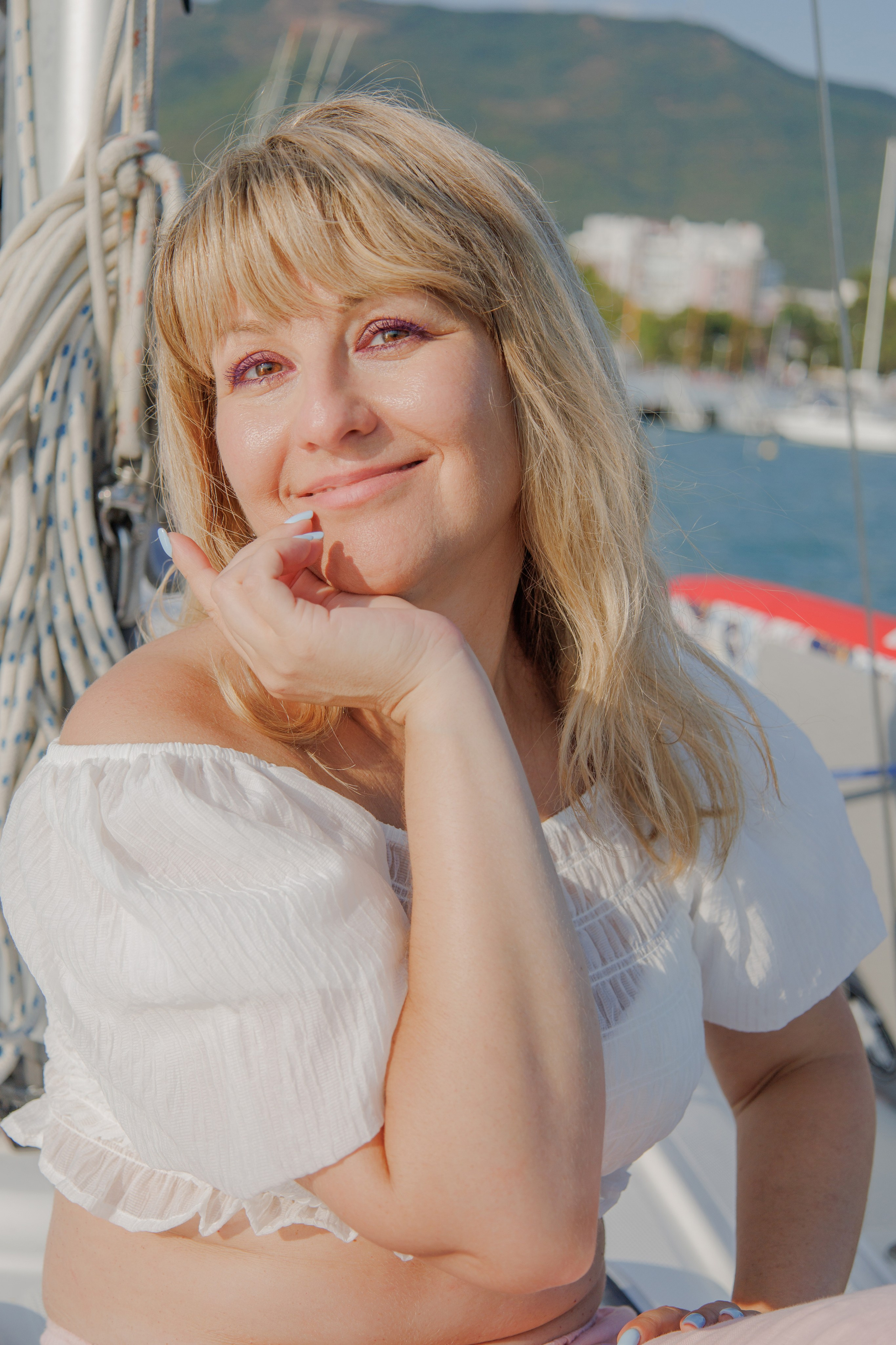 Лавстори на яхте. Семейный и портретный фотограф в Геленджике Любовь Бодрова