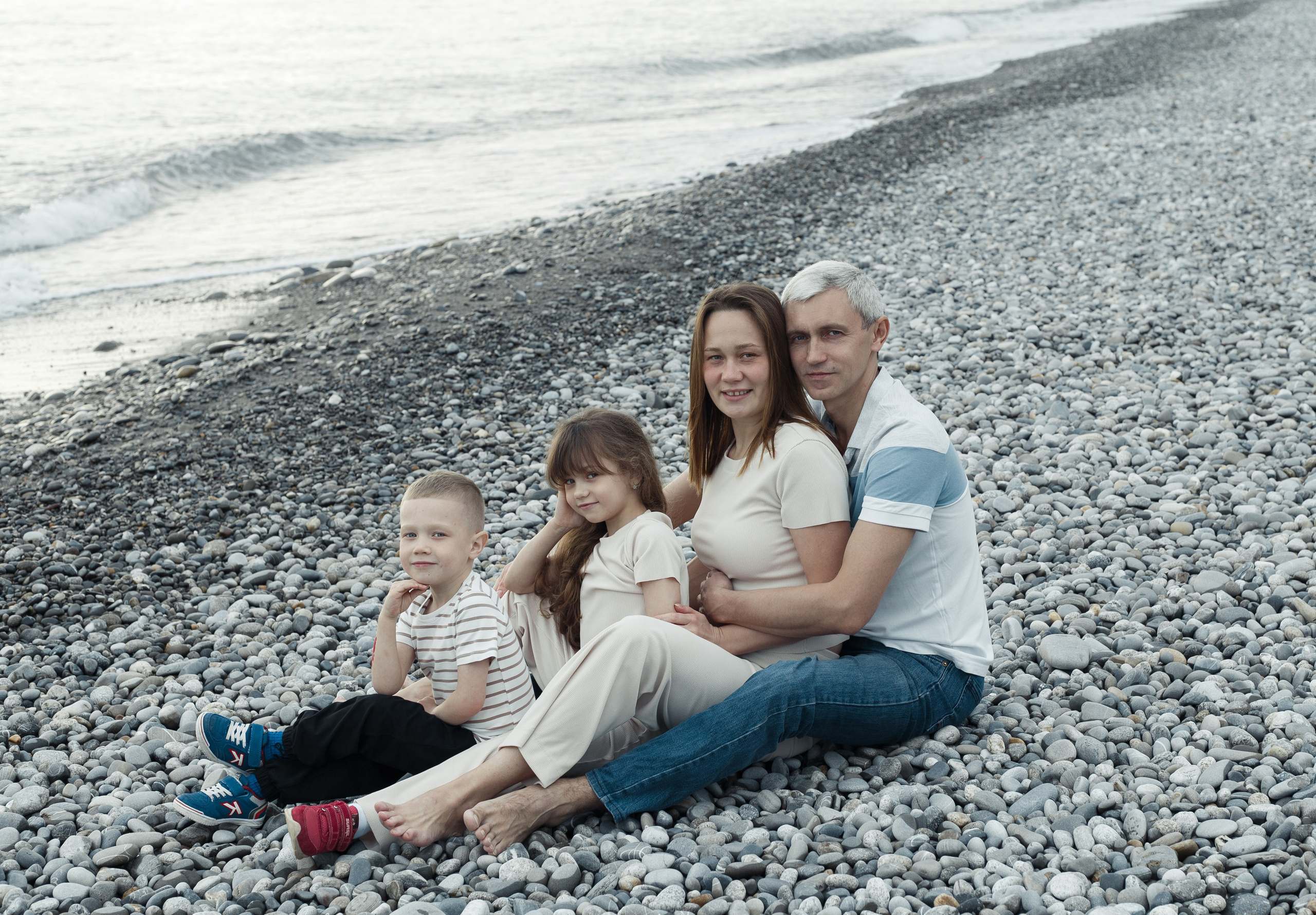 Пляж «Горный Воздух» в Лоо. Семейный фотограф в Сочи, Лоо, Дагомысе, Вардане Кучумова Олеся