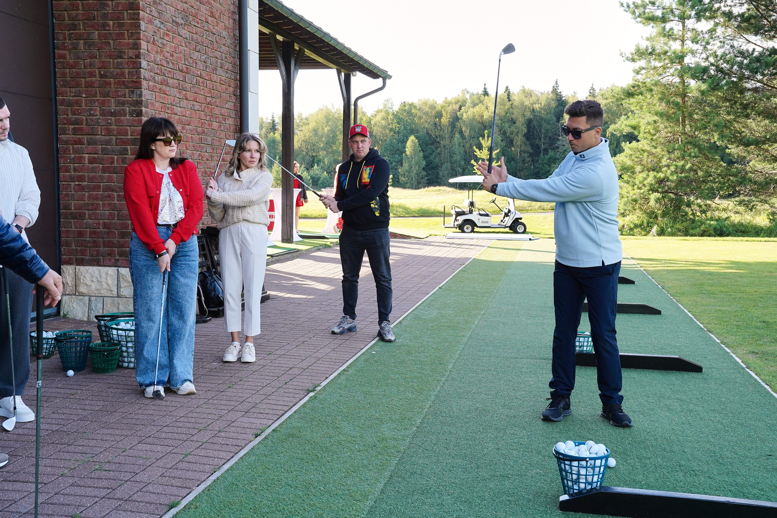 Гольф Пестово X OLIMBET. Фотограф