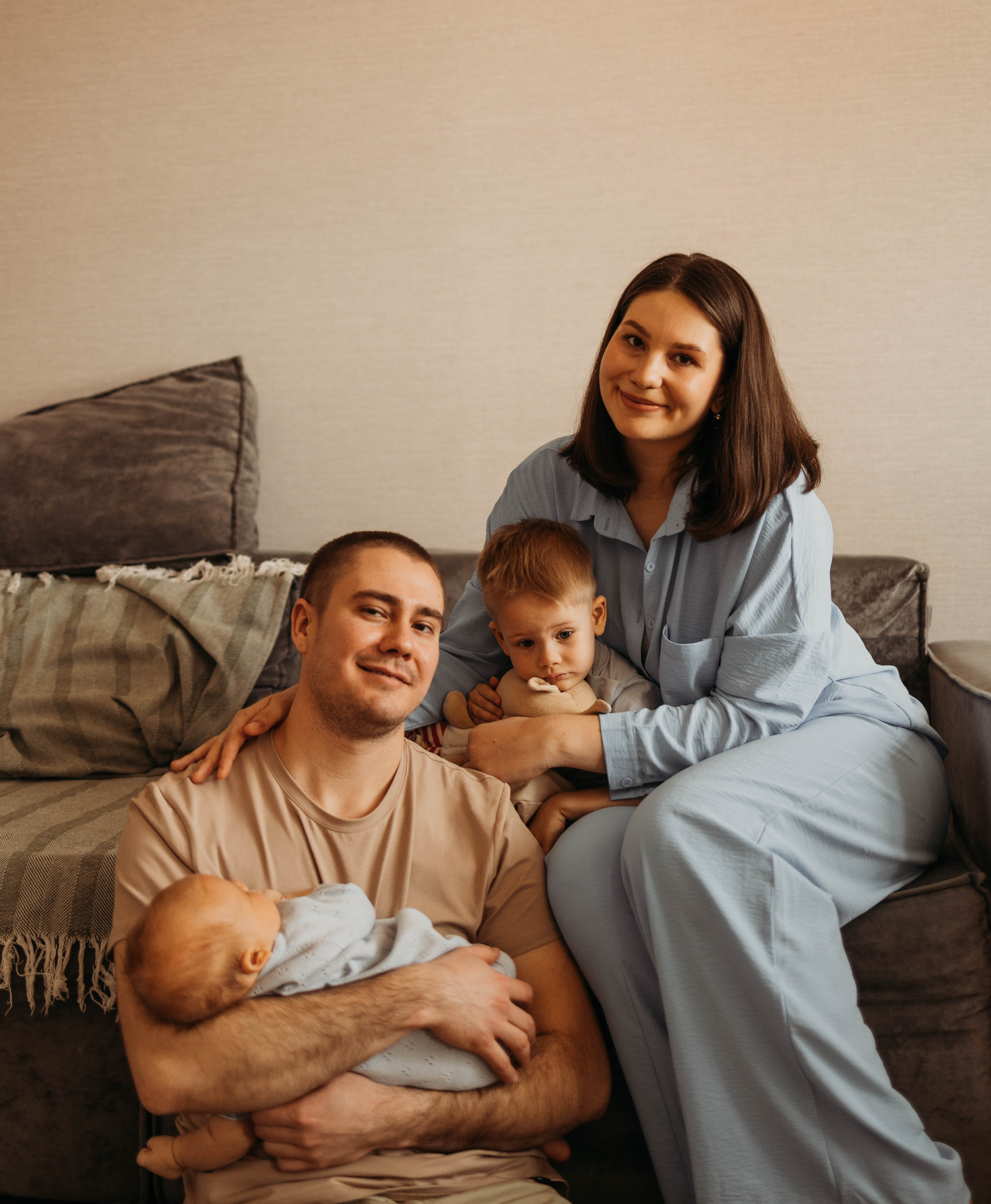 Инна, Кирилл, Леша и Рома. Фотограф Алевтина Матешук