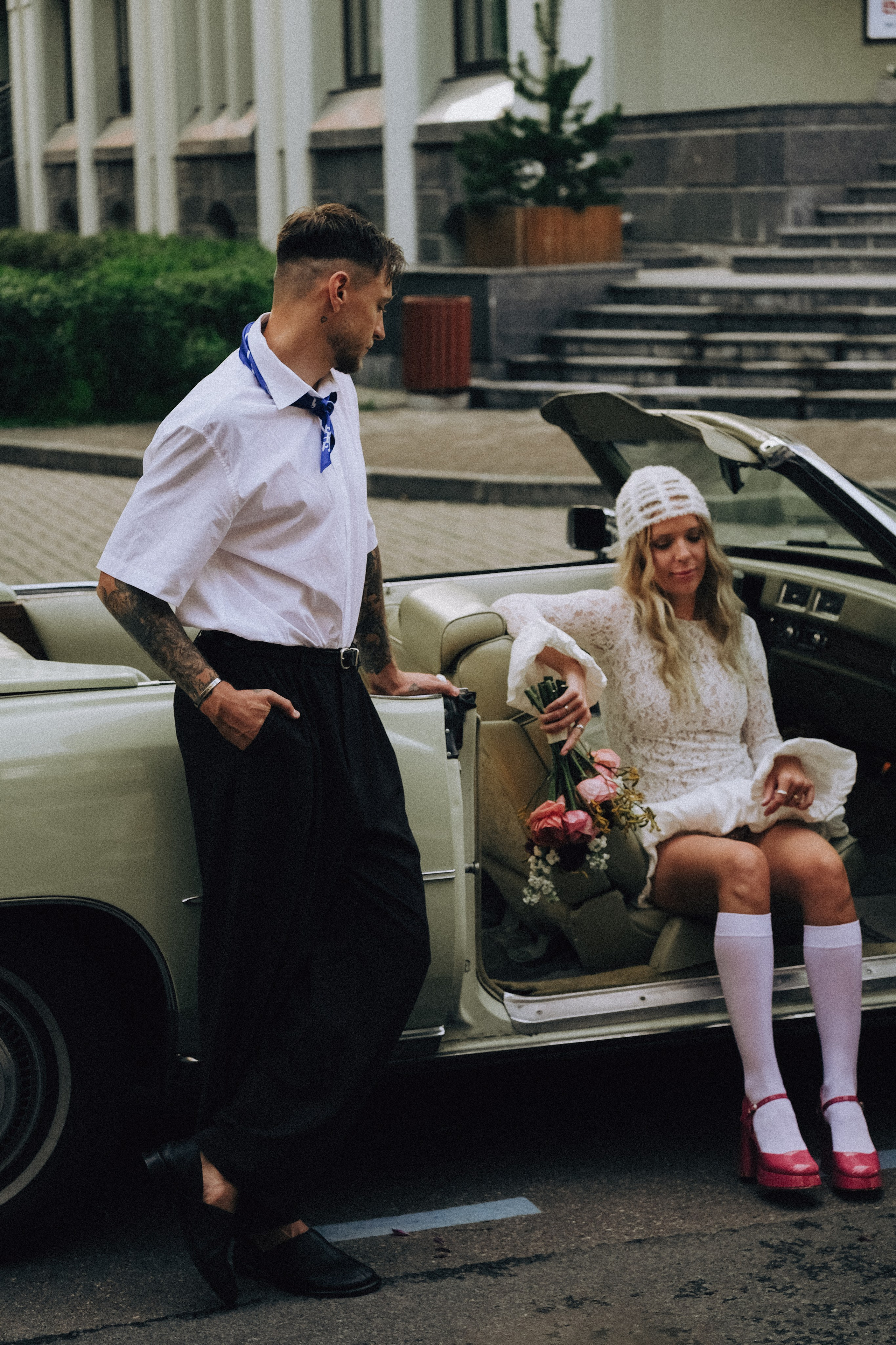 СВАДЕБНАЯ СЬЕМКА С КАБРИОЛЕТОМ В САНТК-ПЕТЕРБУРГЕ НА ПЕТРОГРАДКЕ В ОТЕЛЕ ПАНОРАМИКА. Профессиональный фотограф, Санкт-Петербург — Виктория Богомолова