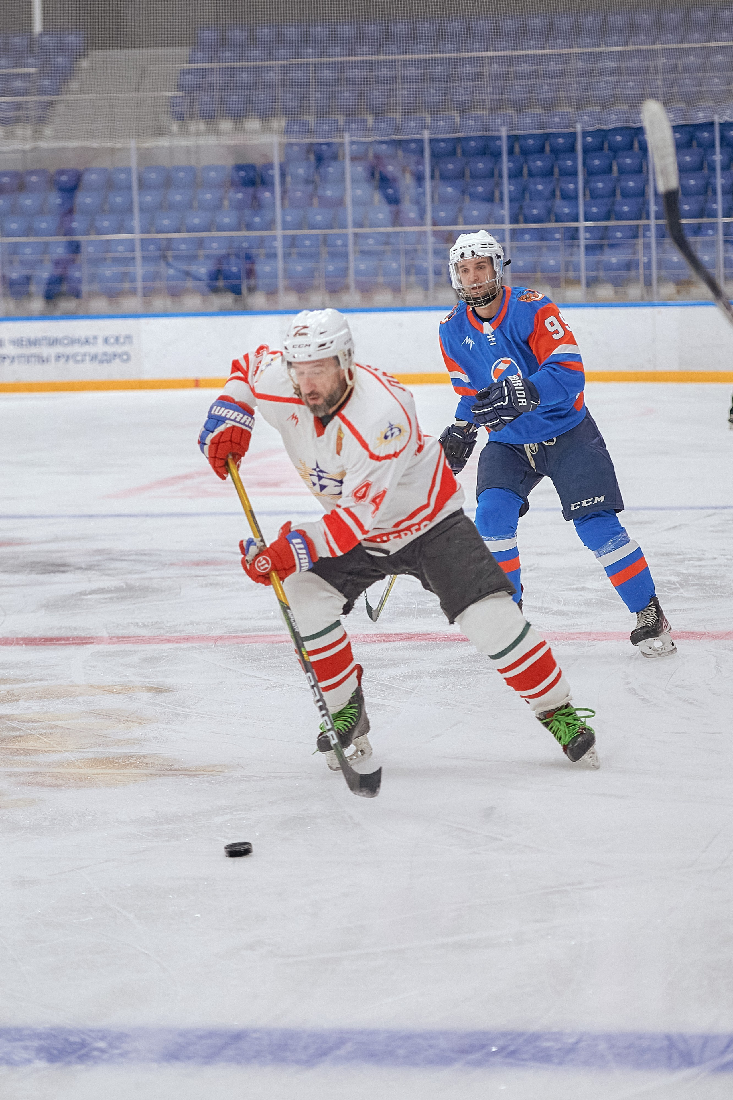 Портфолио репортажной фотосъёмки: Кристалл арена — Хоккей — РусГидро. Фотограф Яковлев Роман — Красноярск