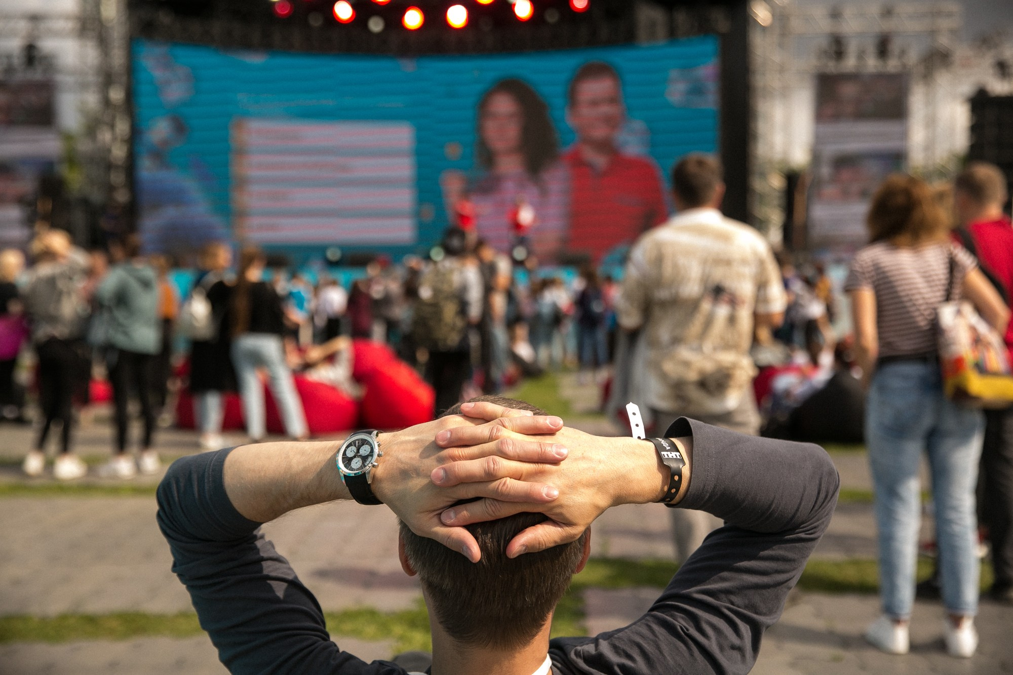 Фестиваль Вконтакте — ТНТ. Рабочая сторона — бизнес портрет и репортаж в Санкт-Петербурге