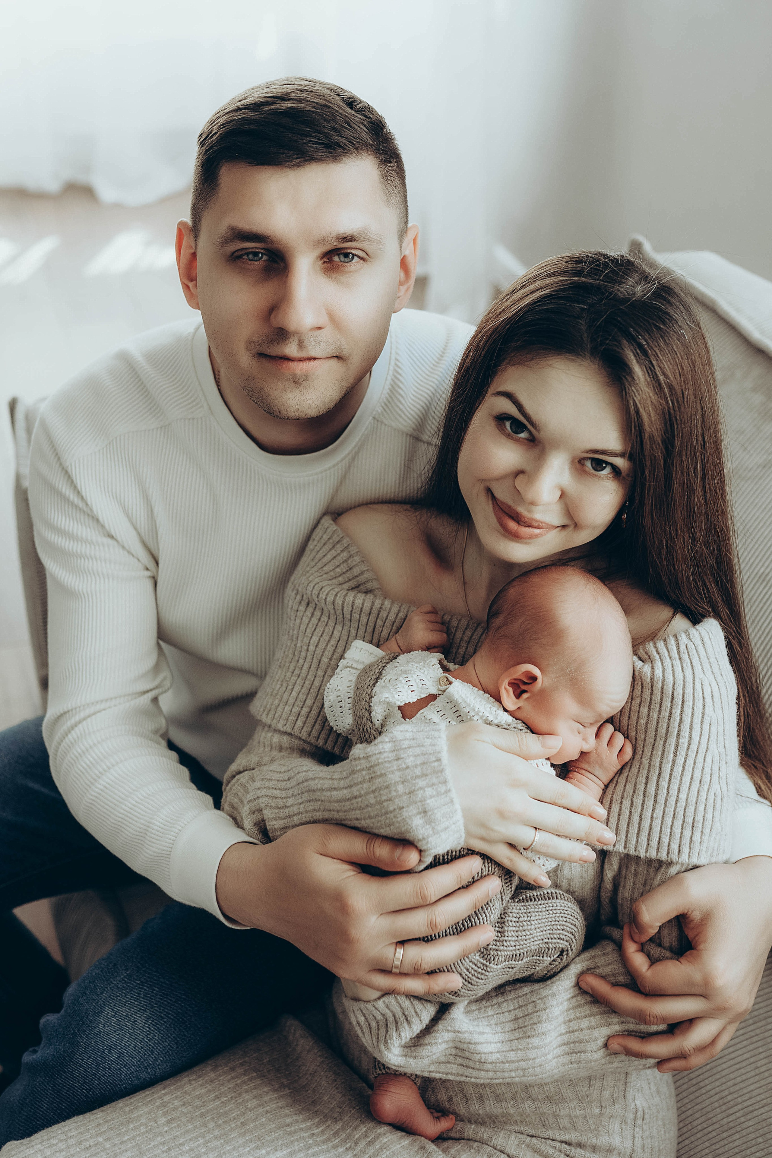 Семейная фотосессия для семьи Арины и Алексея