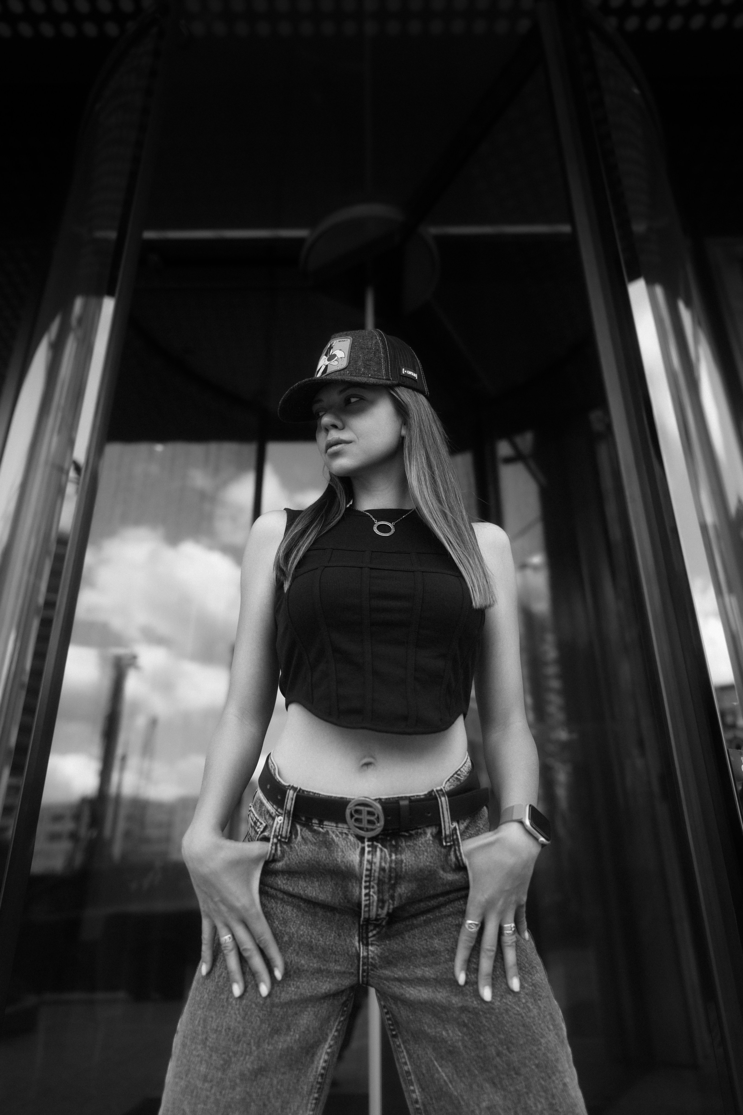 Женская уличная фотосессия в Москве