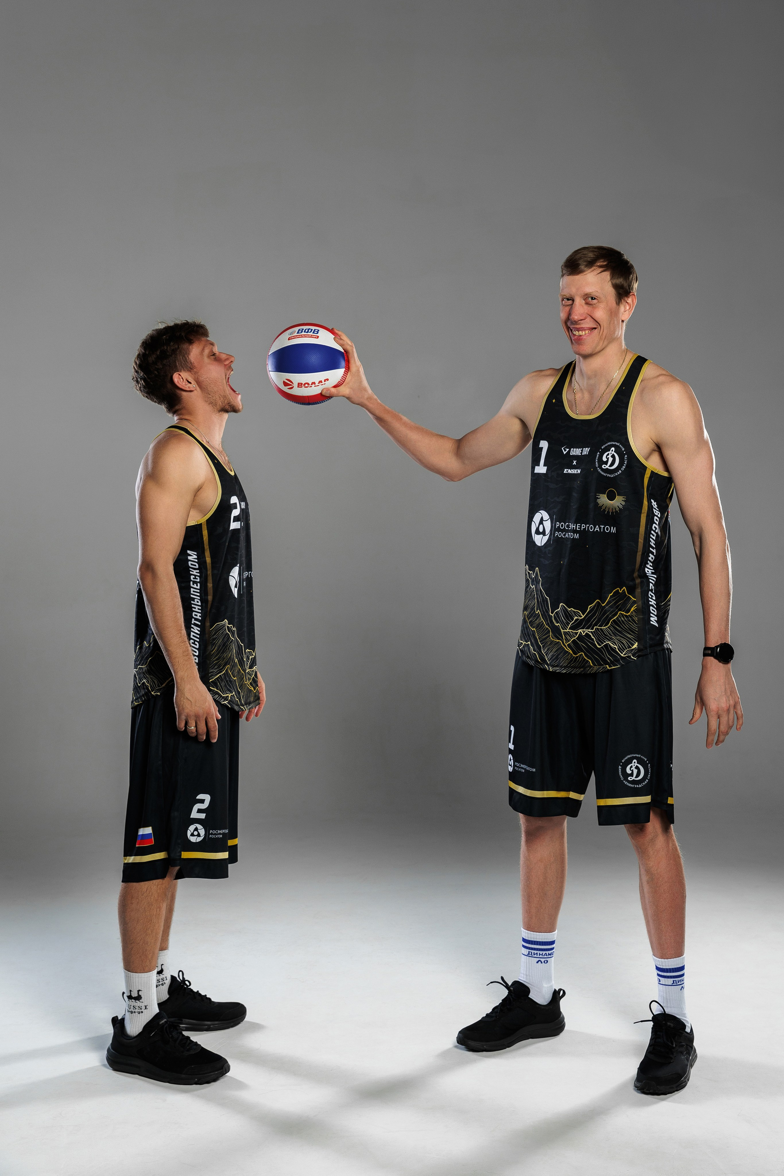 Медиа-день для мужских пляжных команд ВК Динамо Ленинградская Область. GRISHAFOMIN Фотограф