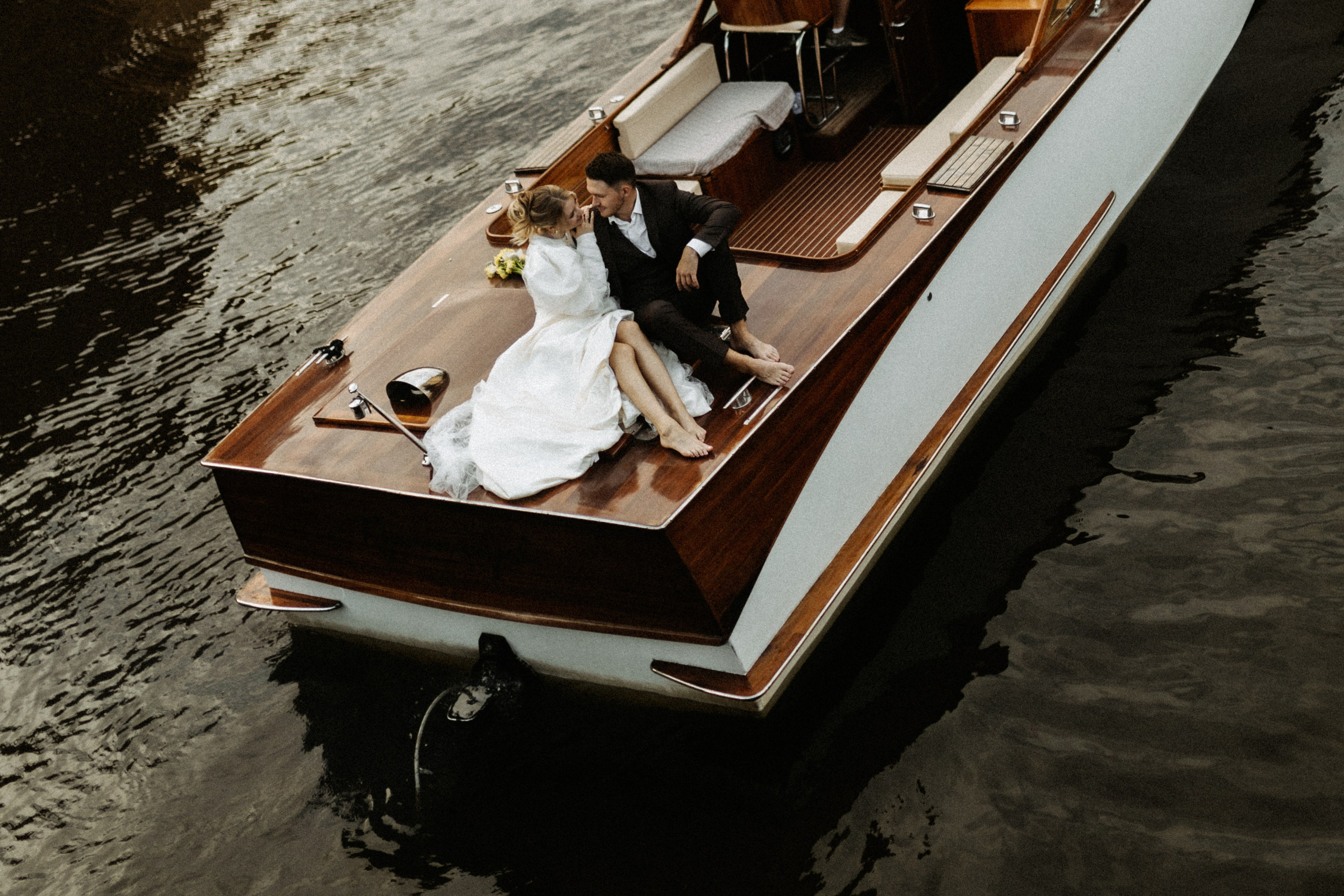 На катере. Фотограф в Санкт-Петербурге