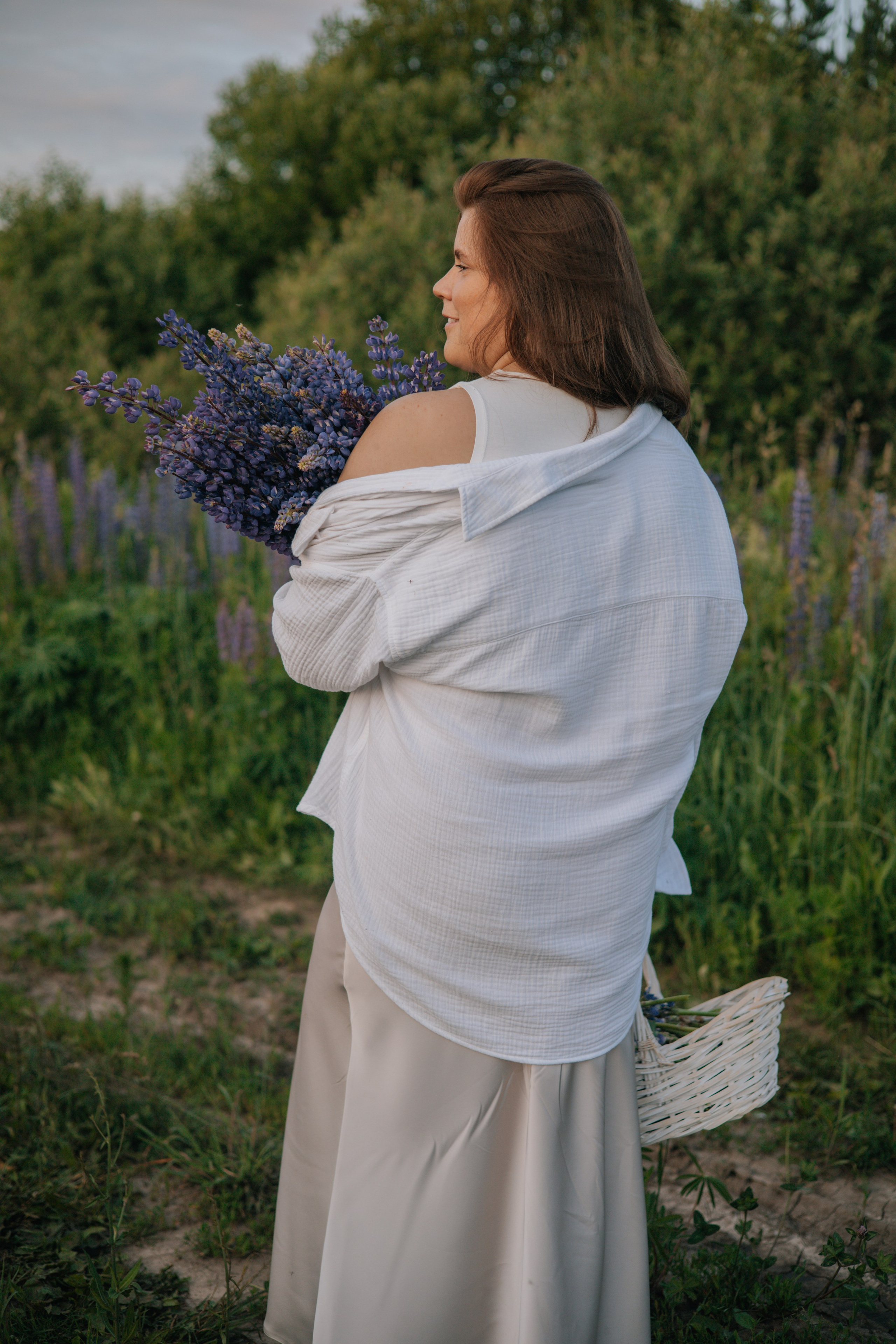 Фотосессия в люпинах. Семейные и индивидуальные съемки в Йошкар-Оле