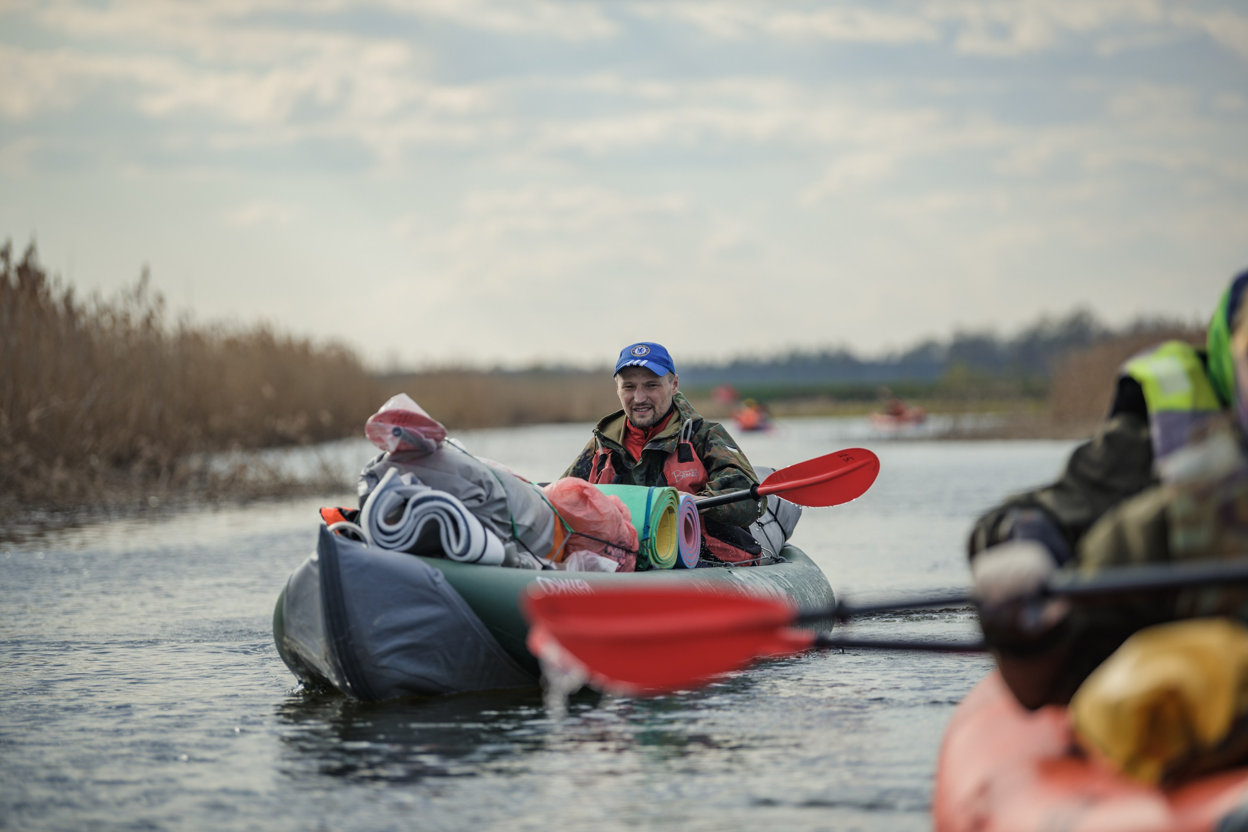 Водный поход 1-й кс по реке Случь. Репортажный фотограф Владимир Беляй