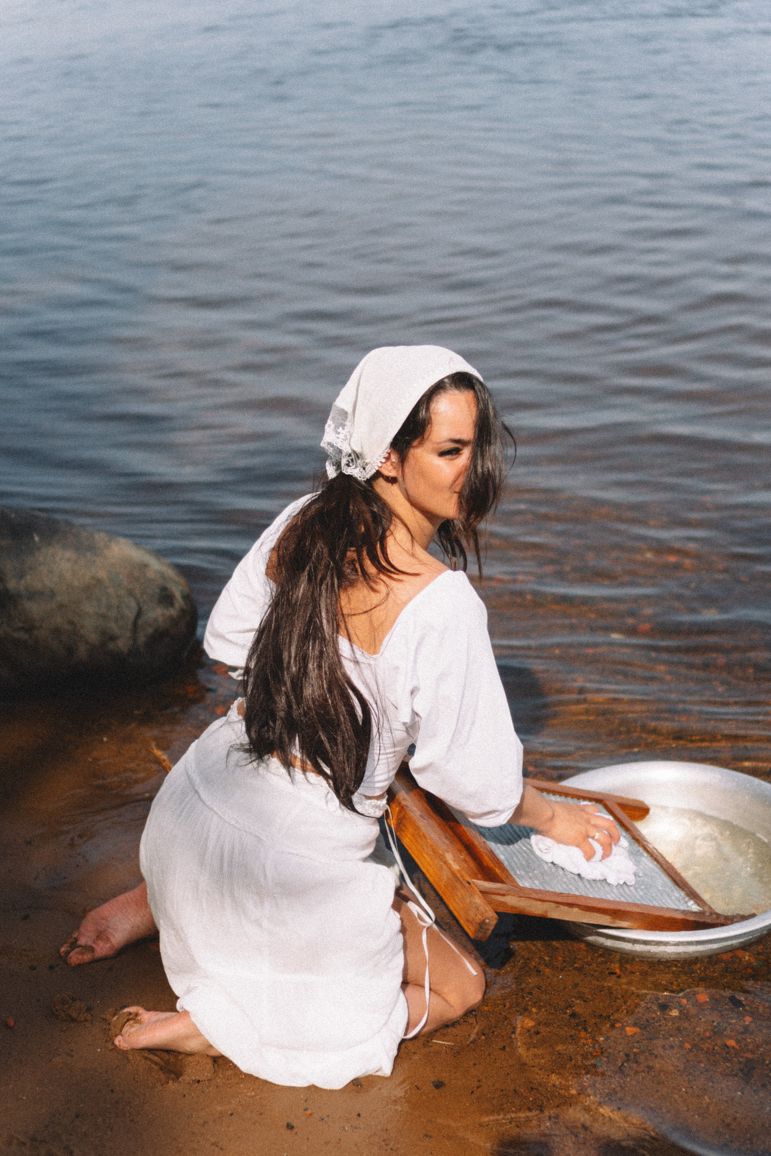 СТИРКА НА РЕКЕ. Профессиональный фотограф, Санкт-Петербург — Виктория Богомолова