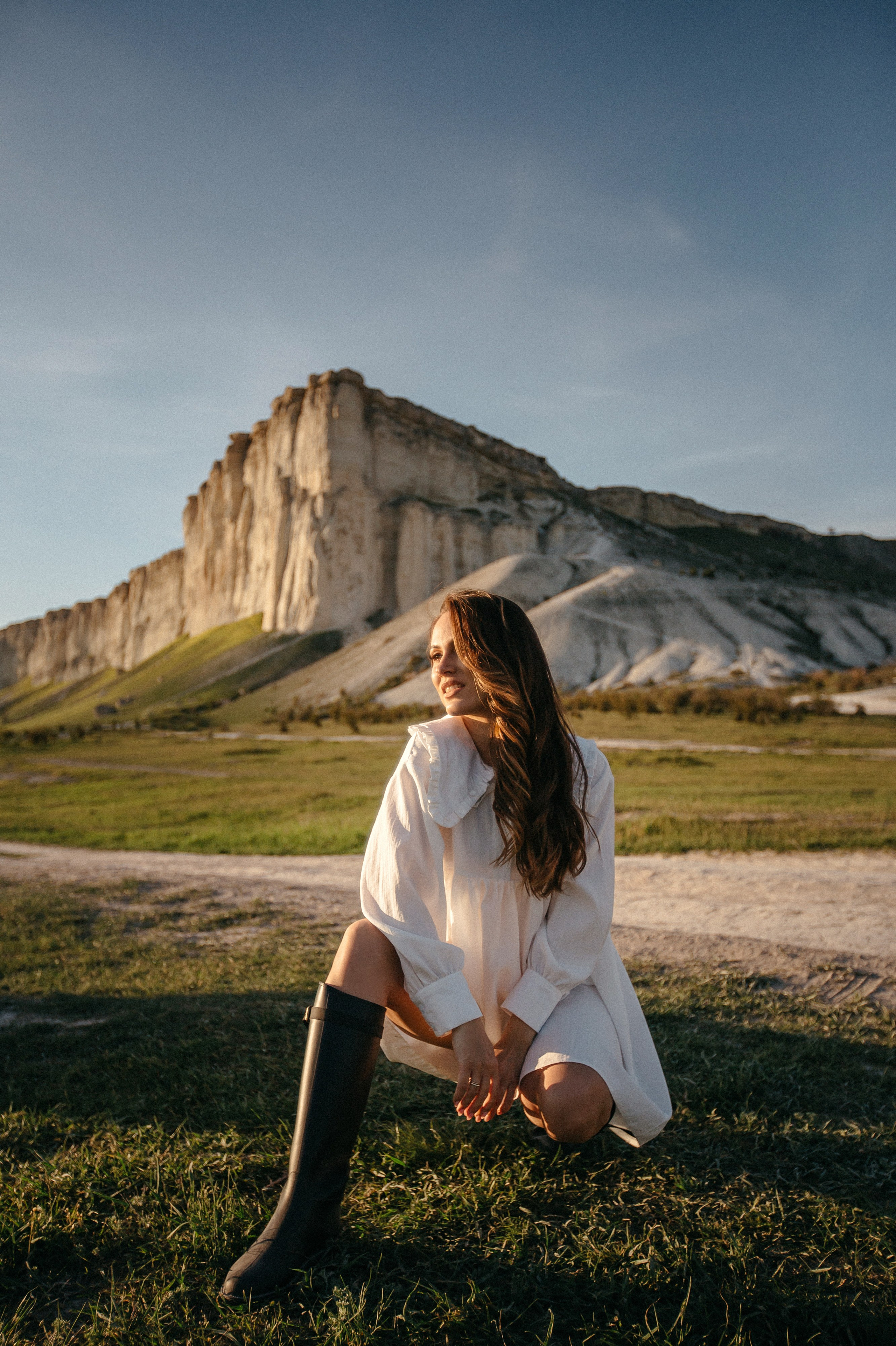 Алина. Белая скала. Фотограф Анна Лейман. Севастополь