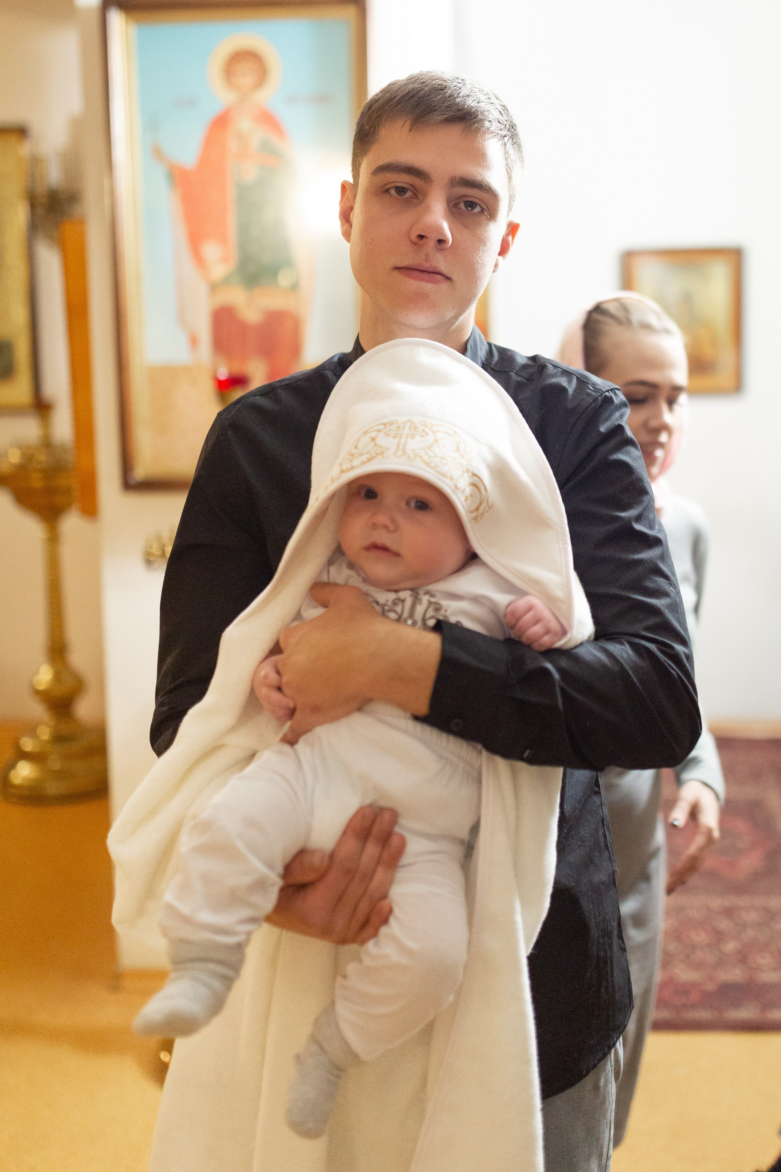 Таинство крещения. Фотограф Комаров Сергей