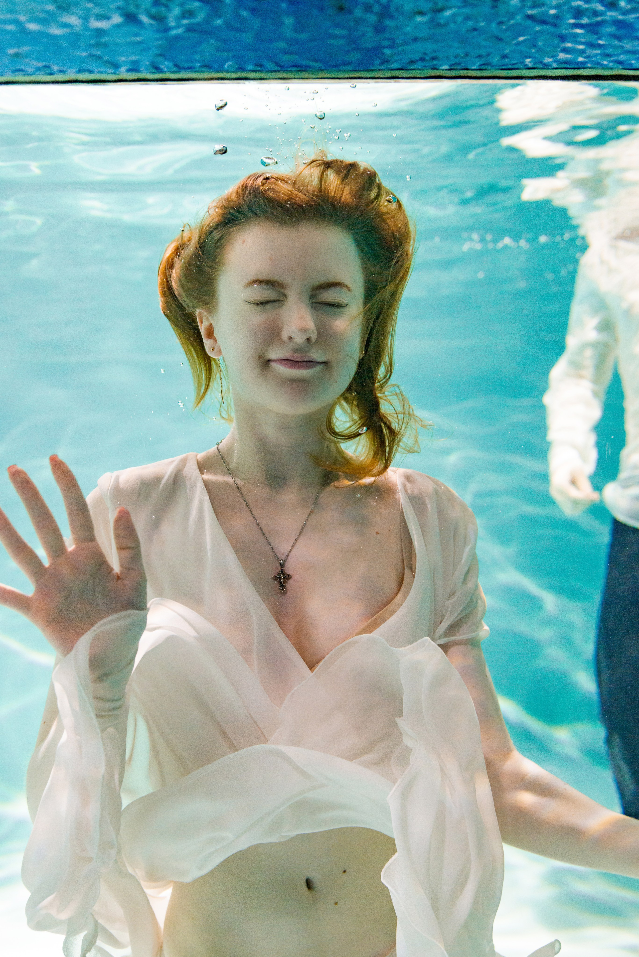 Под водой. Фотограф и дизайнер в Москве Екатерина Лобачева