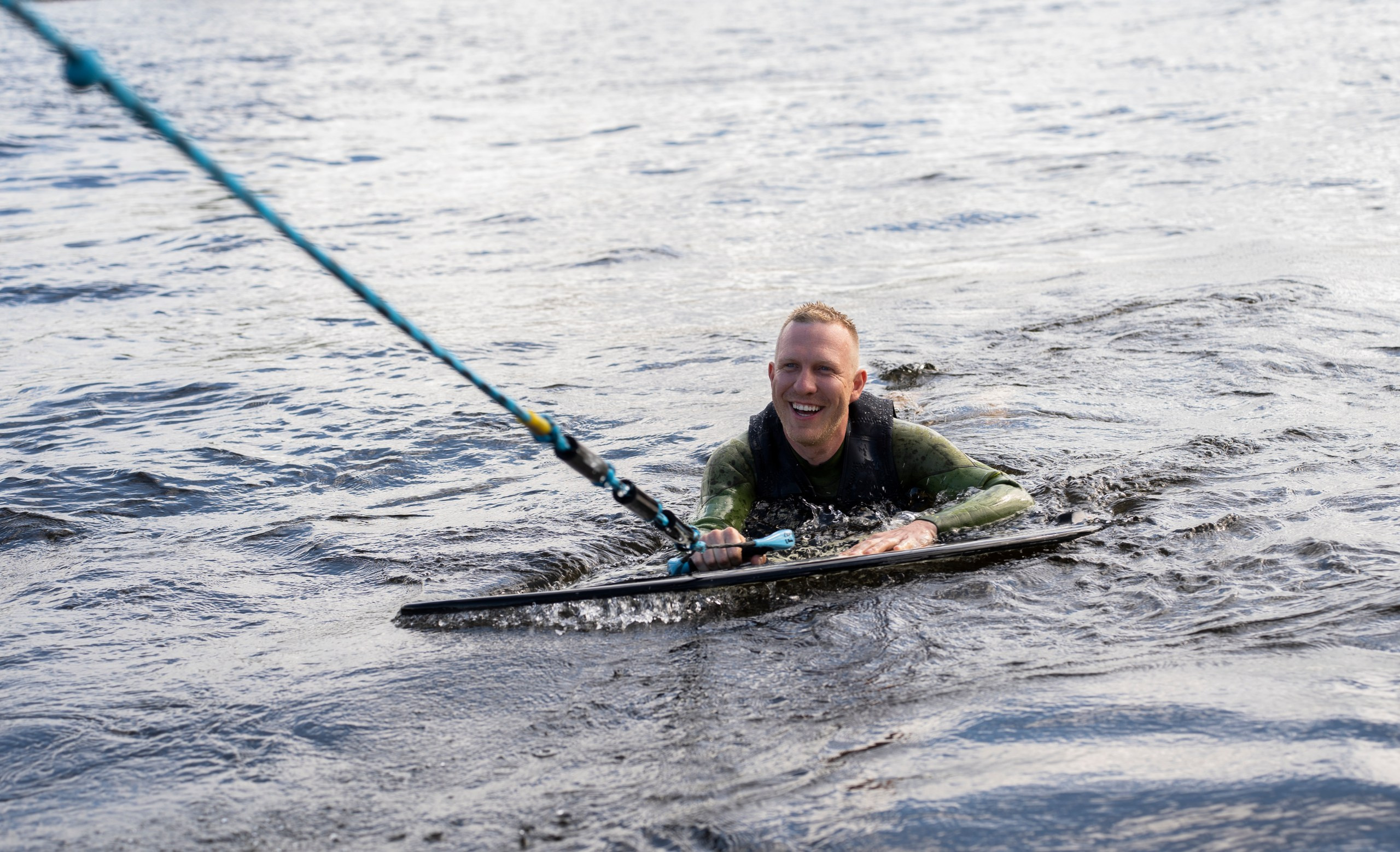 Wakesurfing. Екатерина Чаечка